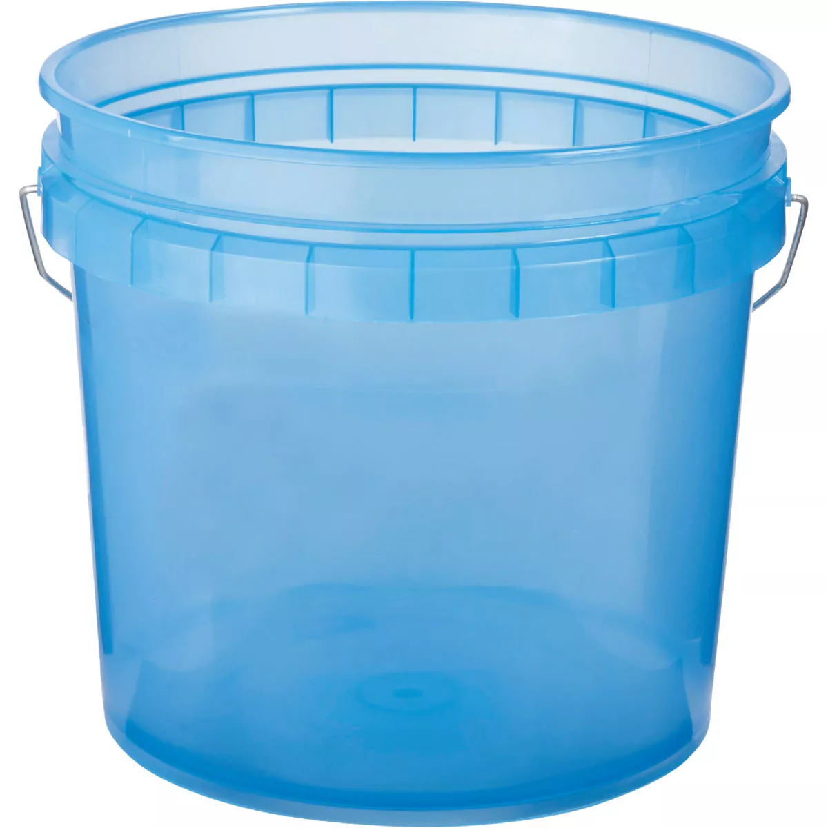 Leaktite 3.5 Gal. Blue Translucent Bucket
