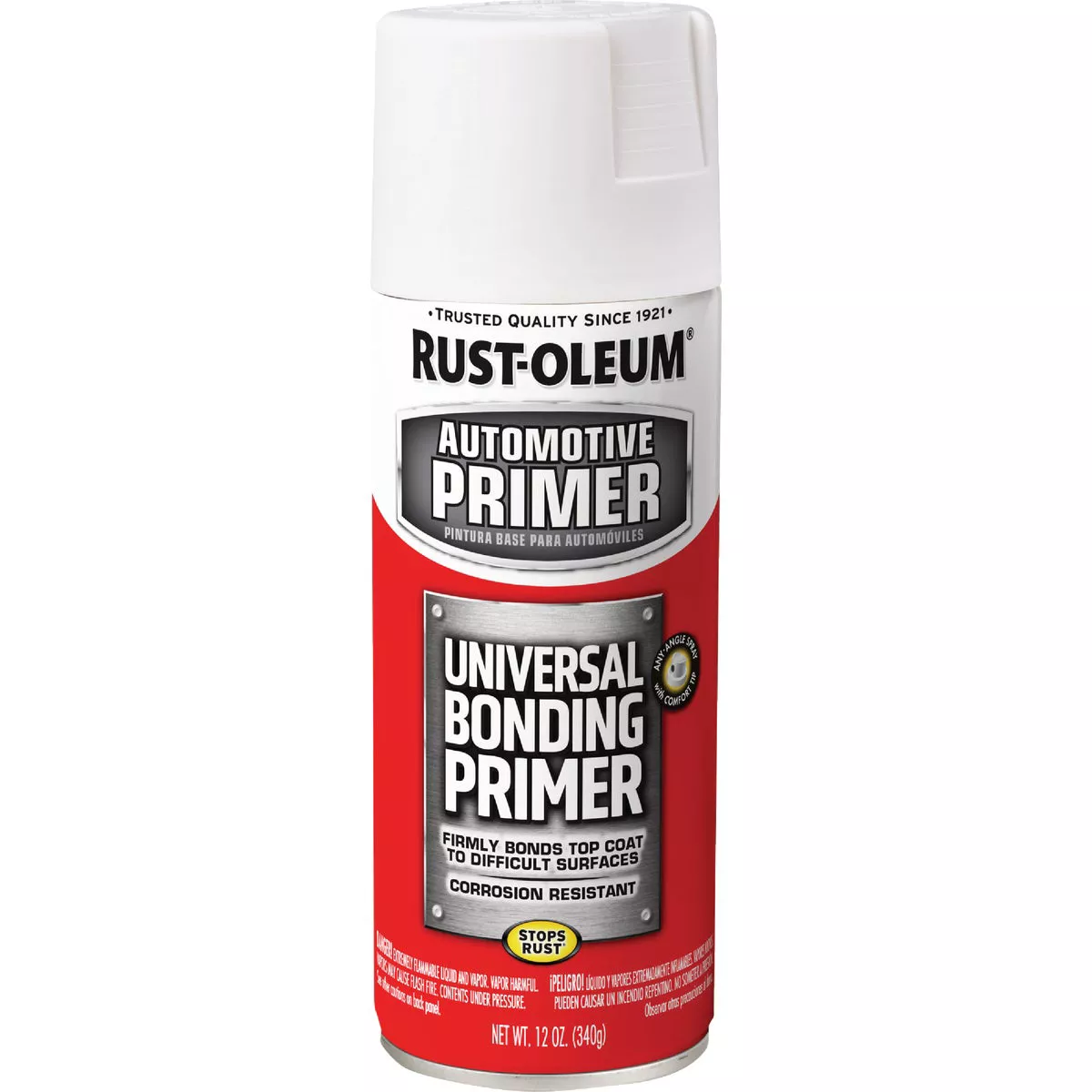 Rust-Oleum Stops Rust 12 Oz. Flat White Universal Bonding Primer - photo 2