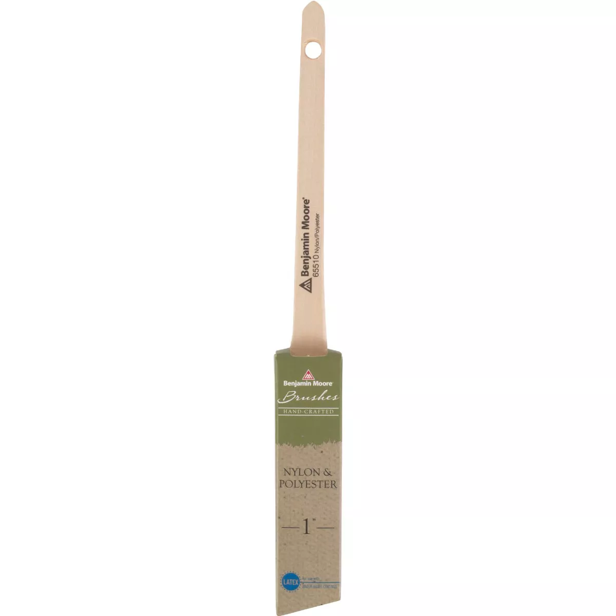 Benjamin Moore 1 In. Nylon/Polyester Thin Angle Sash Paint Brush