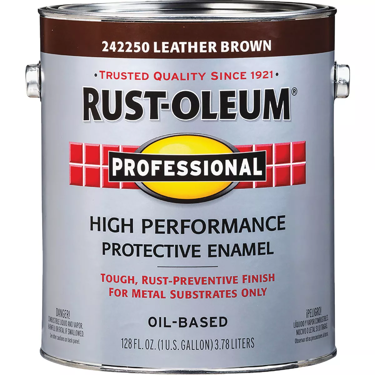 Rust-Oleum VOC for SCAQMD Professional Enamel, Leather Brown, 1 Gal. - photo 2