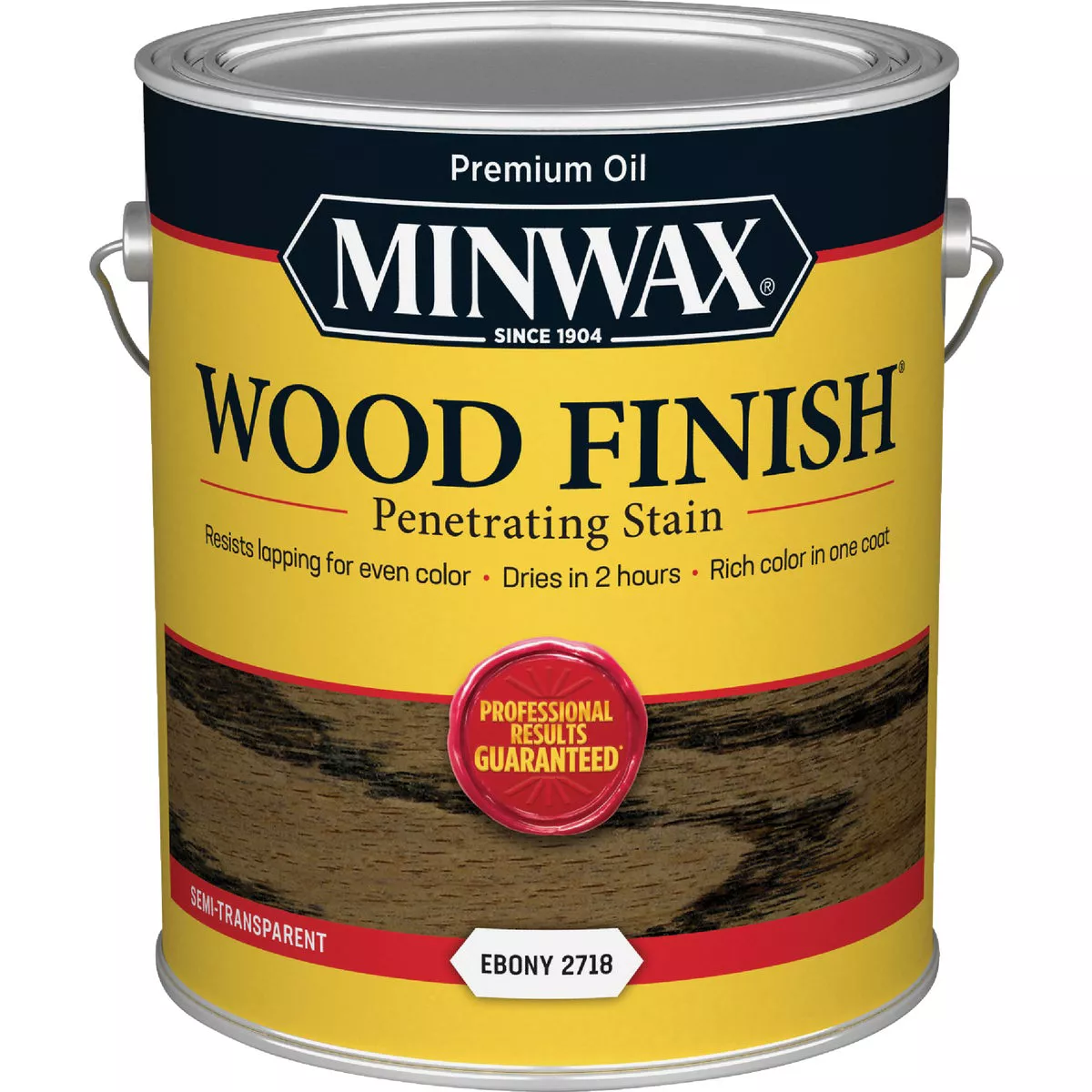 Minwax Wood Finish Penetrating Stain, Ebony, 1 Gal. - photo 2