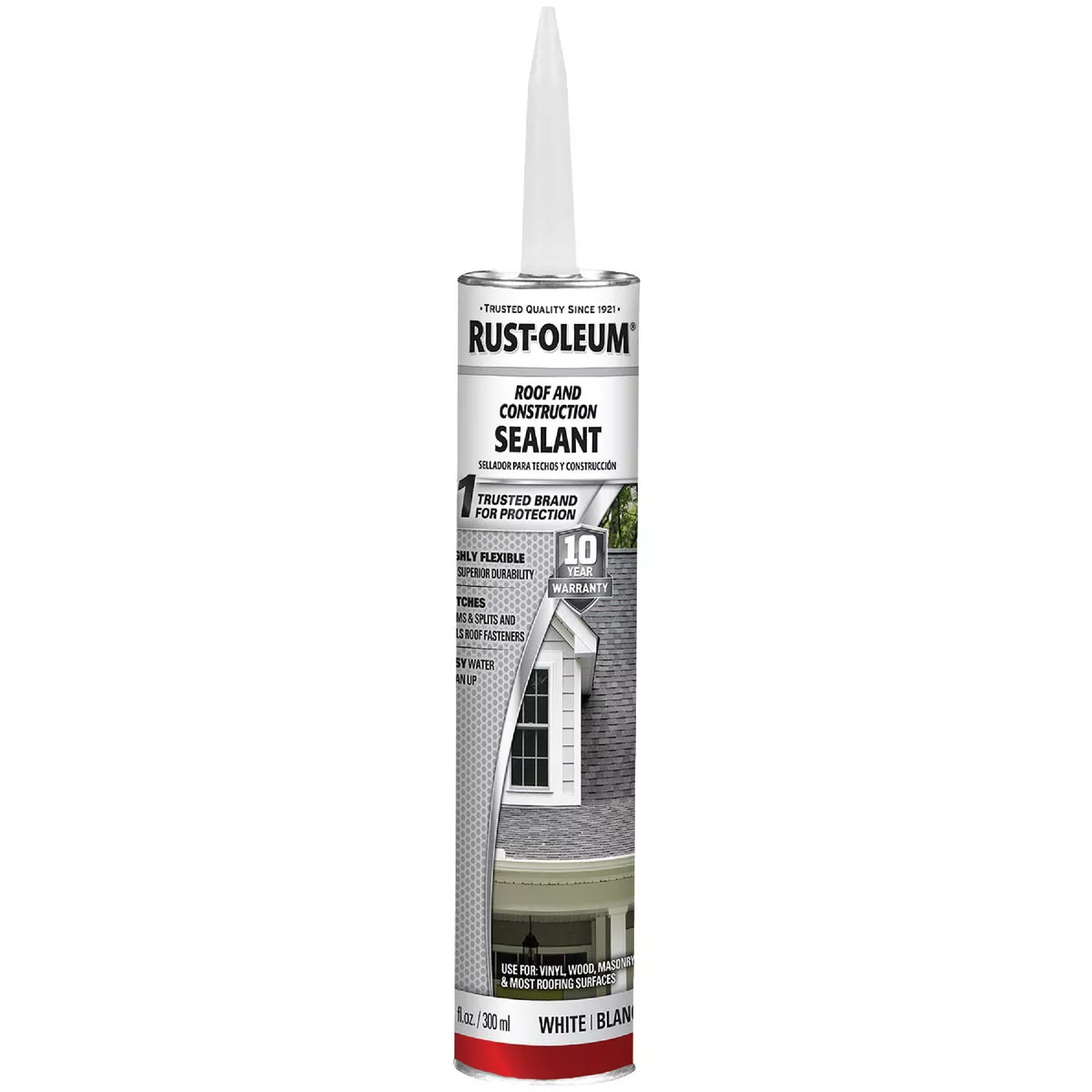 Rust-Oleum 10.1 Oz. White Roof and Construction Sealant