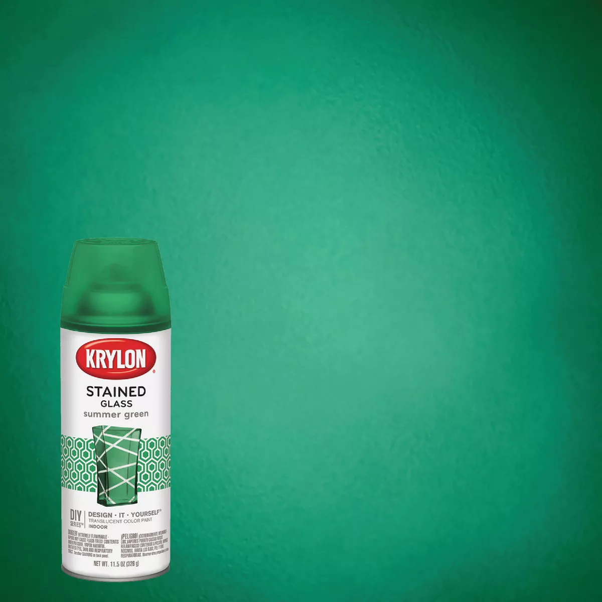 Krylon Stained Glass 11.5 Oz. Summer Green Spray Paint