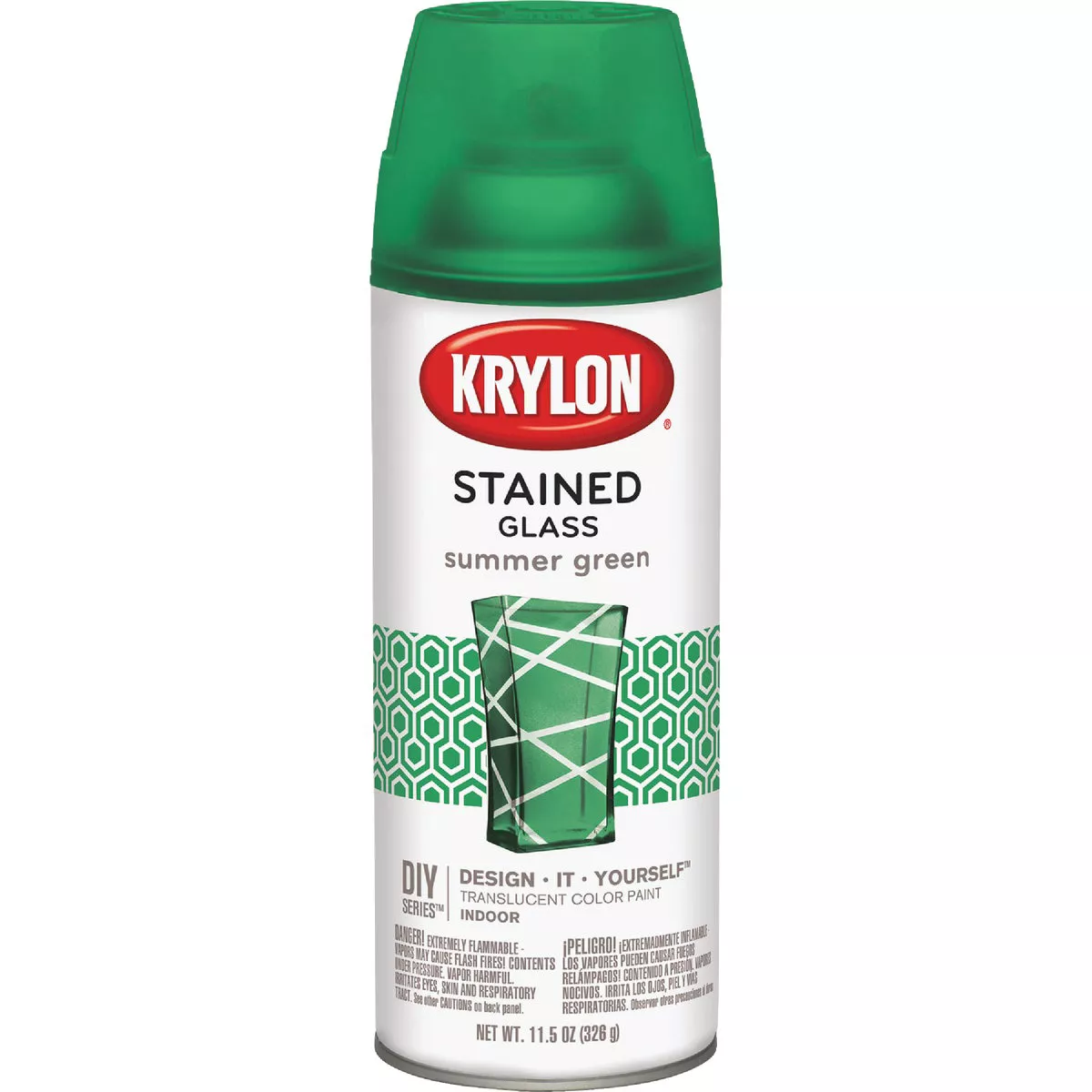 Krylon Stained Glass 11.5 Oz. Summer Green Spray Paint - photo 2