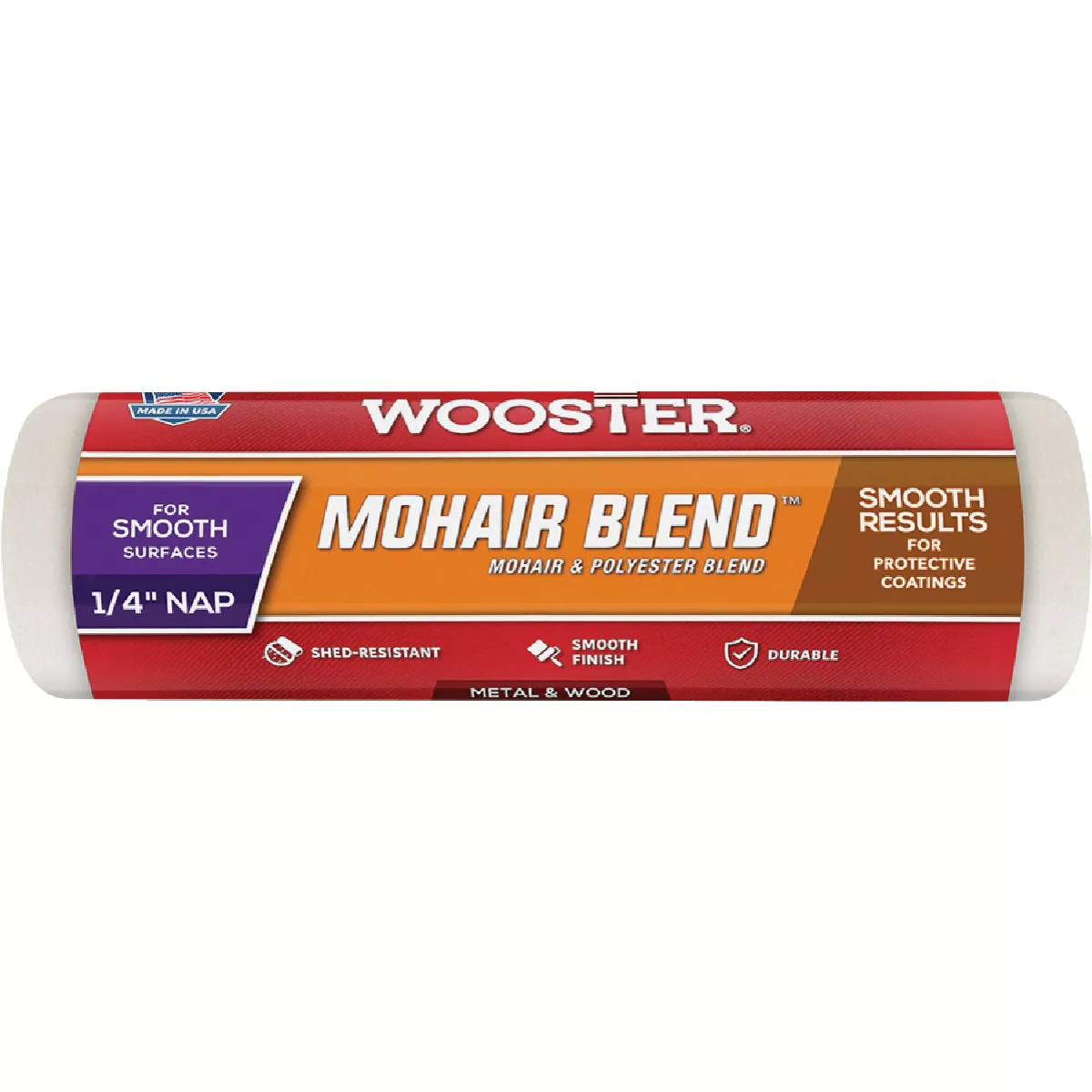 Wooster Mohair Blend 7 In. x 1/4 In. Woven Fabric Roller Cover