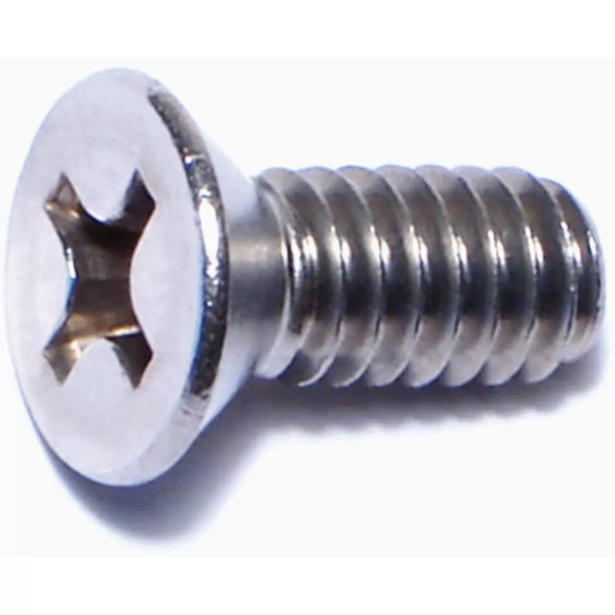 Midwest Fastener 1/4 In.-20 x 5/8 In. 18-8 Stainless Steel Coarse Thread Phillips Flat Head Machine Screws (100 Ct.)-