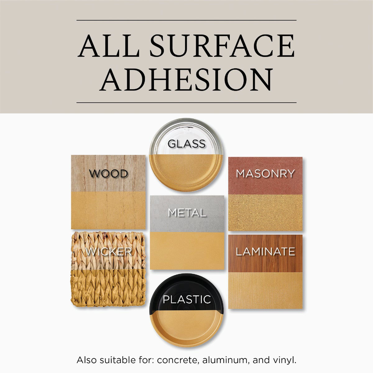 RustOleum Universal 12 Oz. Metallic Vintage Gold Paint Do it Best