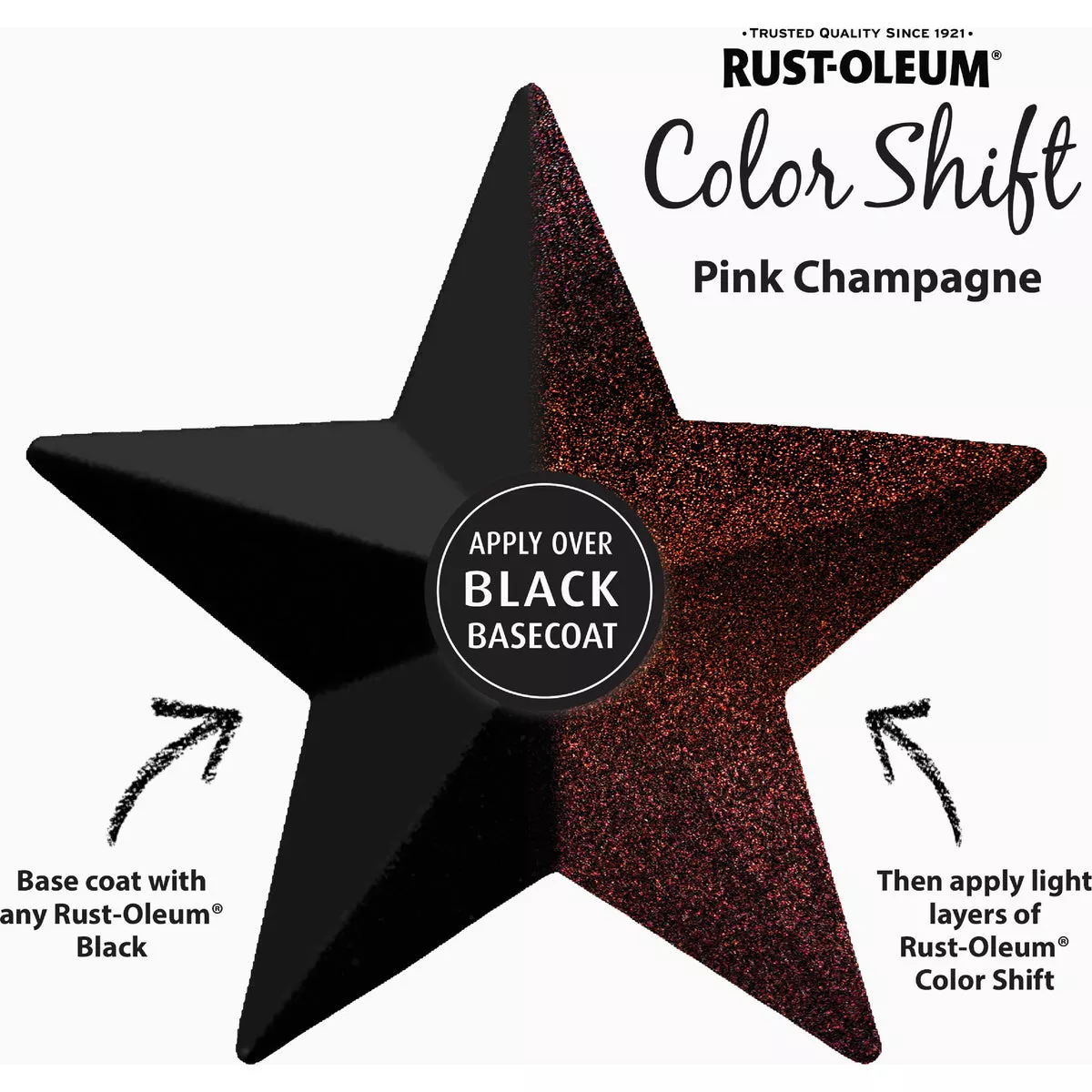 Rust-Oleum 11 Oz. Champagne Pink Color Shift Spray Paint - photo 3