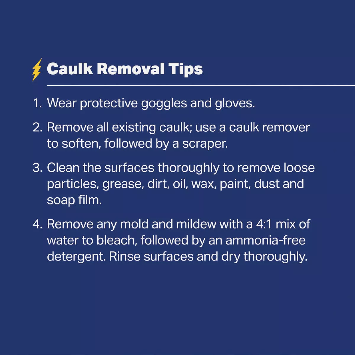 White Lightning 10 Oz. Weather Seal Window and Door Siliconized Acrylic Latex Caulk - photo 3