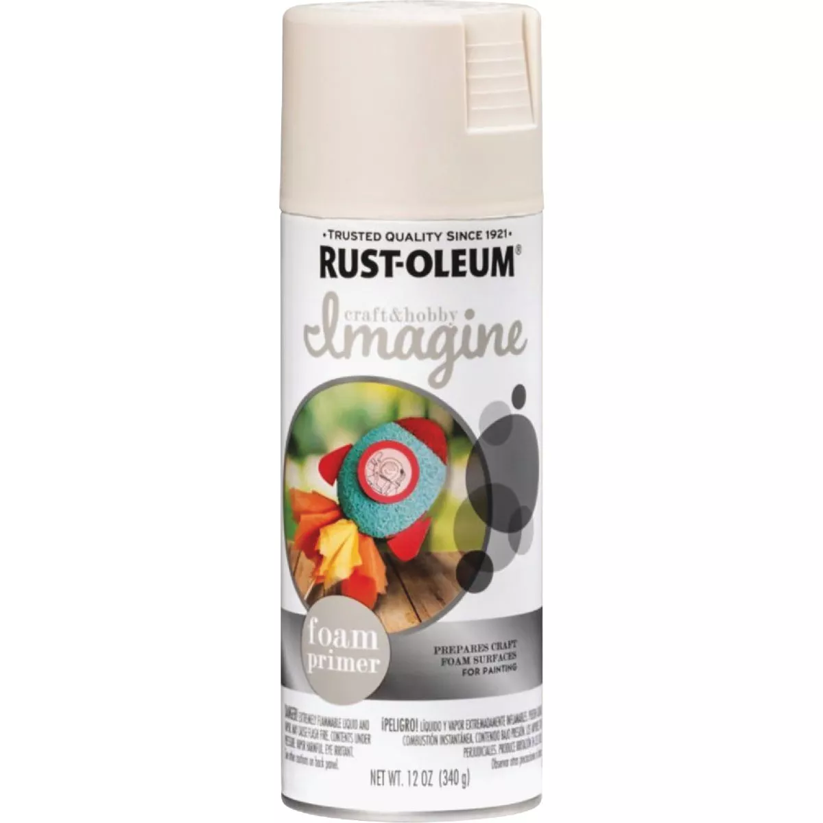 Rust-Oleum 12 Oz. Imagine Craft & Hobby Foam Primer Spray - photo 2