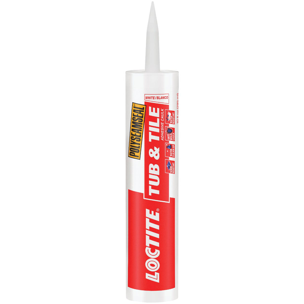 Loctite Polyseamseal 10 Oz. White Kitchen & Bath Caulk Do it Best