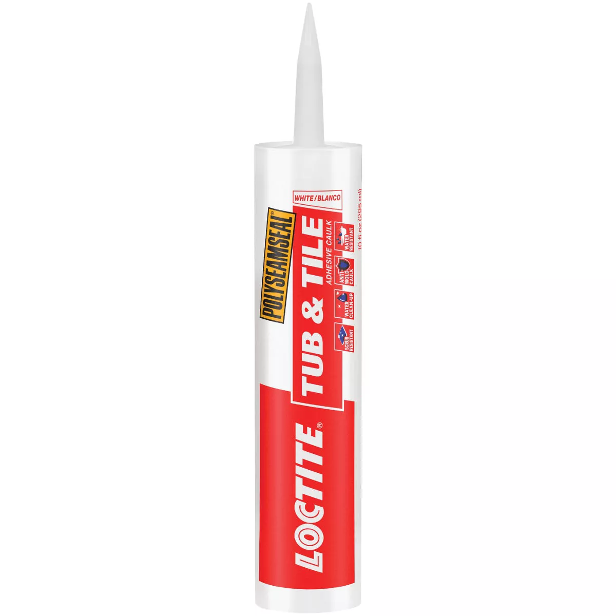 Loctite Polyseamseal 10 Oz. White Kitchen & Bath Caulk