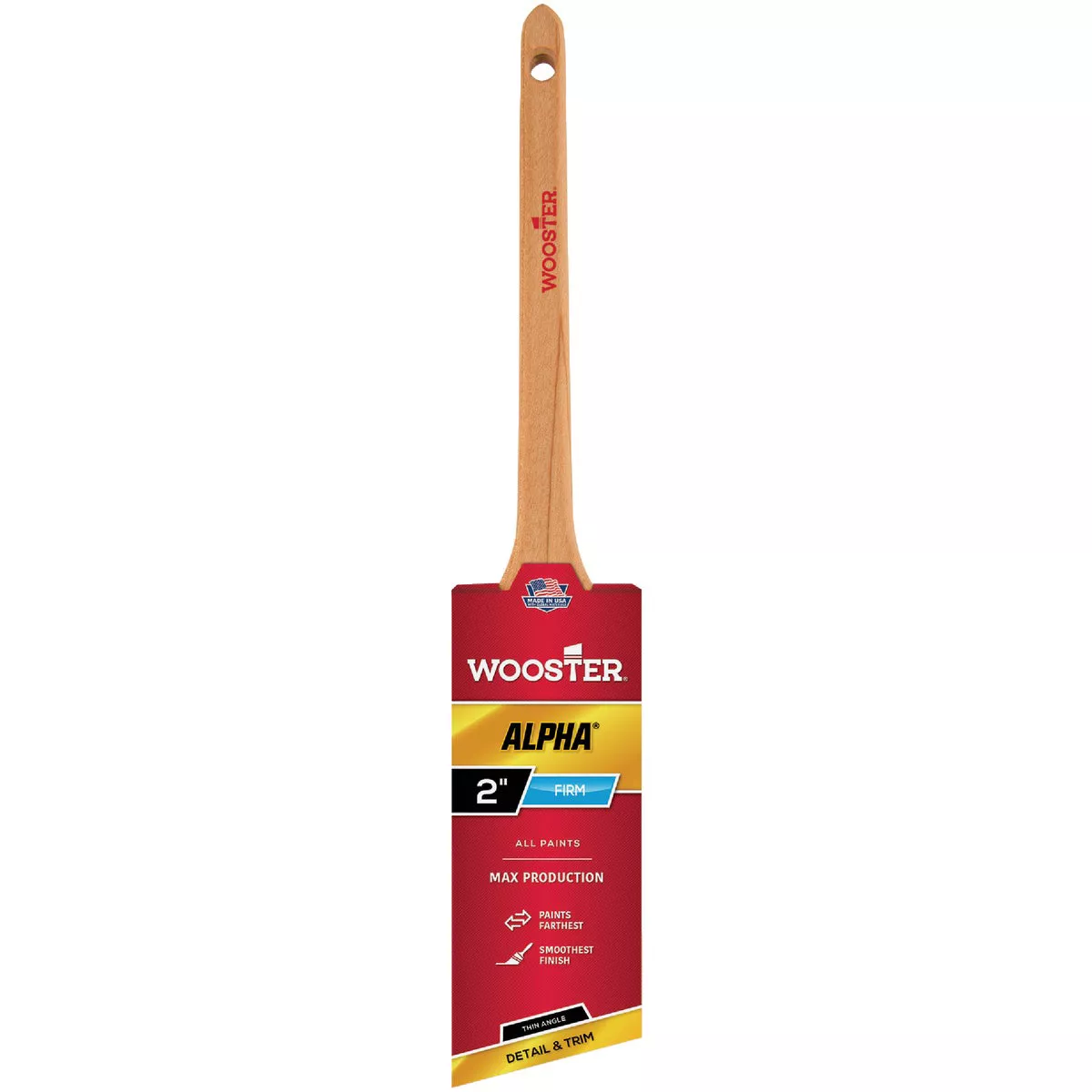 Wooster Alpha 2 In. Thin Angle Sash Paint Brush