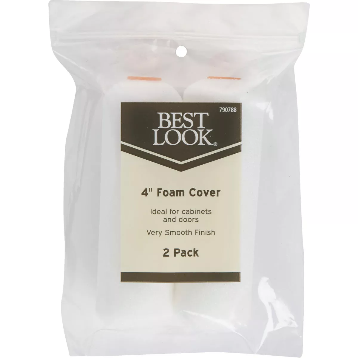Best Look 4 In. x 1/4 In. Mini Foam Roller Cover (2-Pack) - photo 2