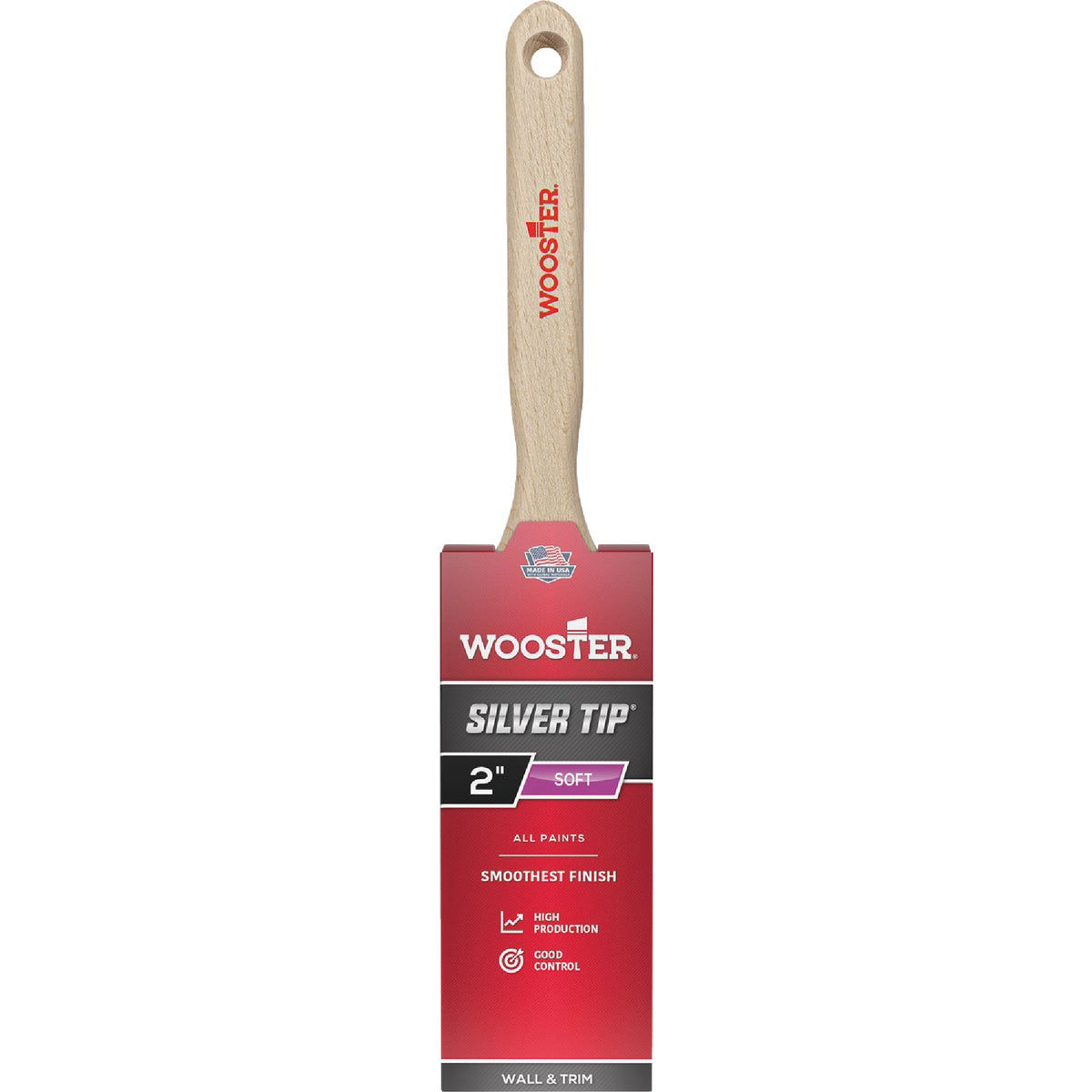 Wooster SILVER TIP 2 In. Chisel Trim Flat Sash Paint Brush Do it Best