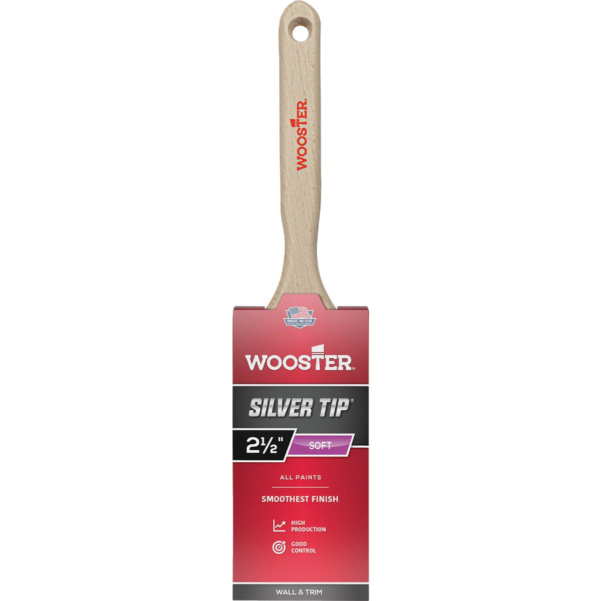 Wooster SILVER TIP 21/2 In. Chisel Trim Flat Sash Paint Brush Do it Best