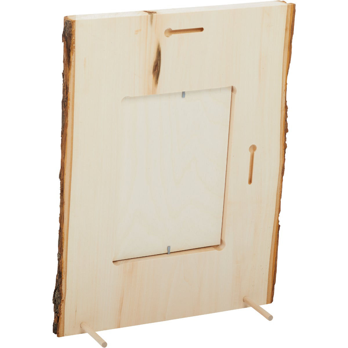 Walnut Hollow Live Edge Basswood Picture Frame, 5 in. x 7 in.