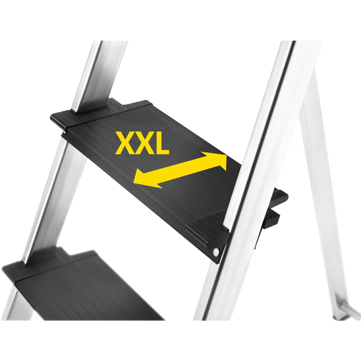 Hailo L100 4-Step Ladder with Adjustible Handrail & 330 Lb. Capacity - photo 7