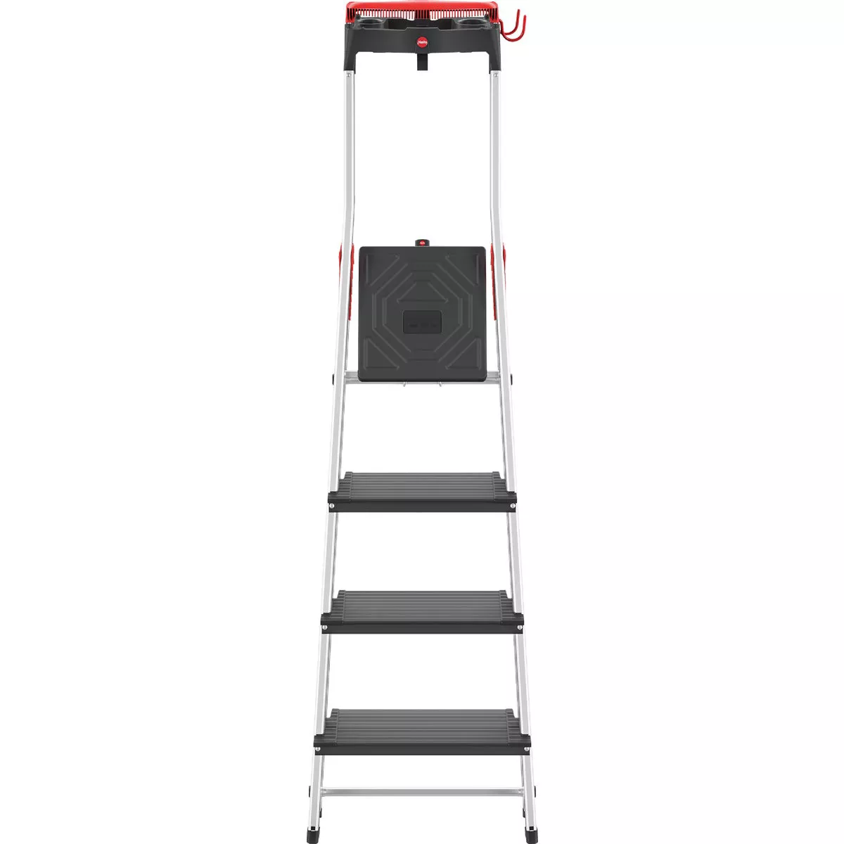 Hailo L100 4-Step Ladder with Adjustible Handrail & 330 Lb. Capacity - photo 2