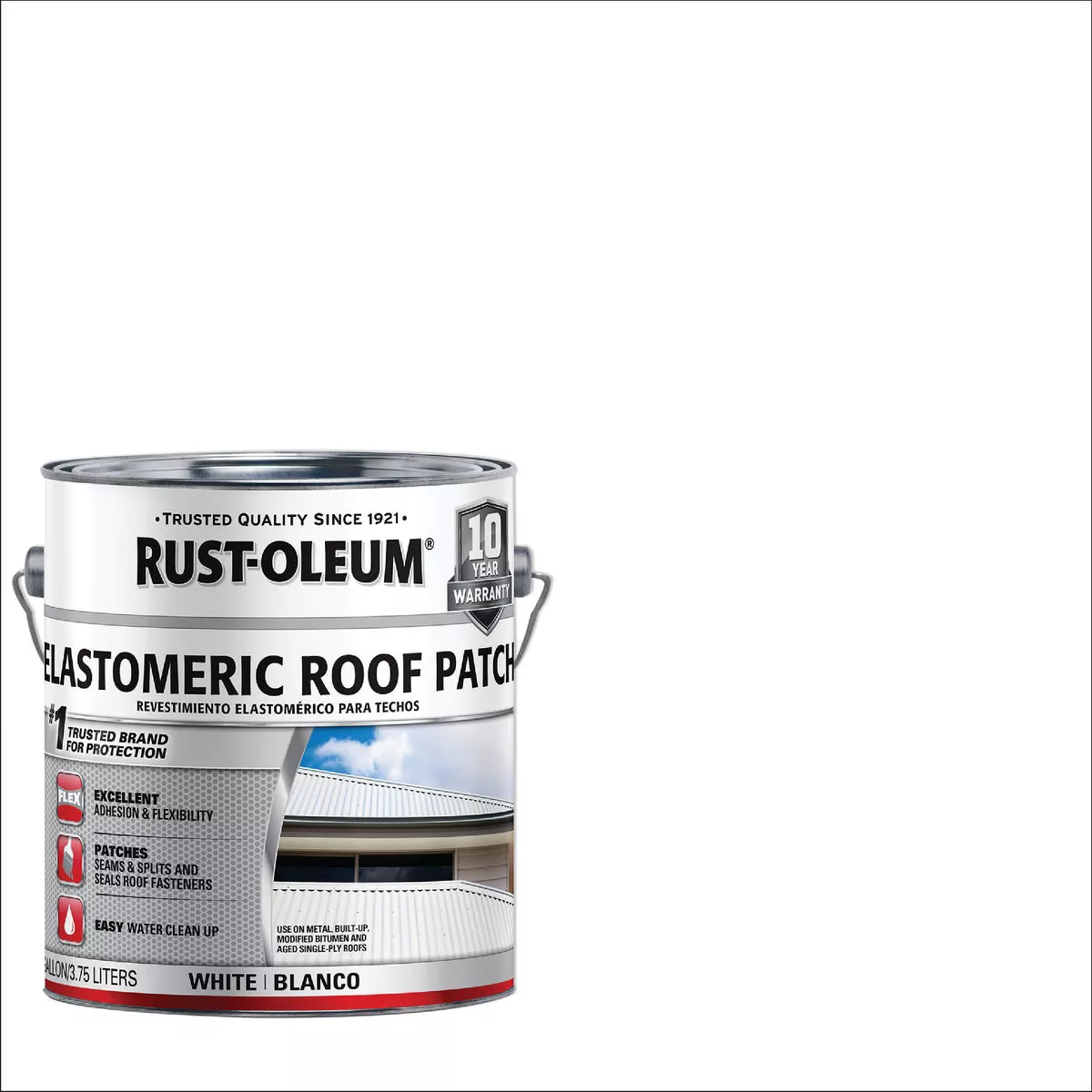 Rust-Oleum 1 Gal. White Elastomeric Roof Patch