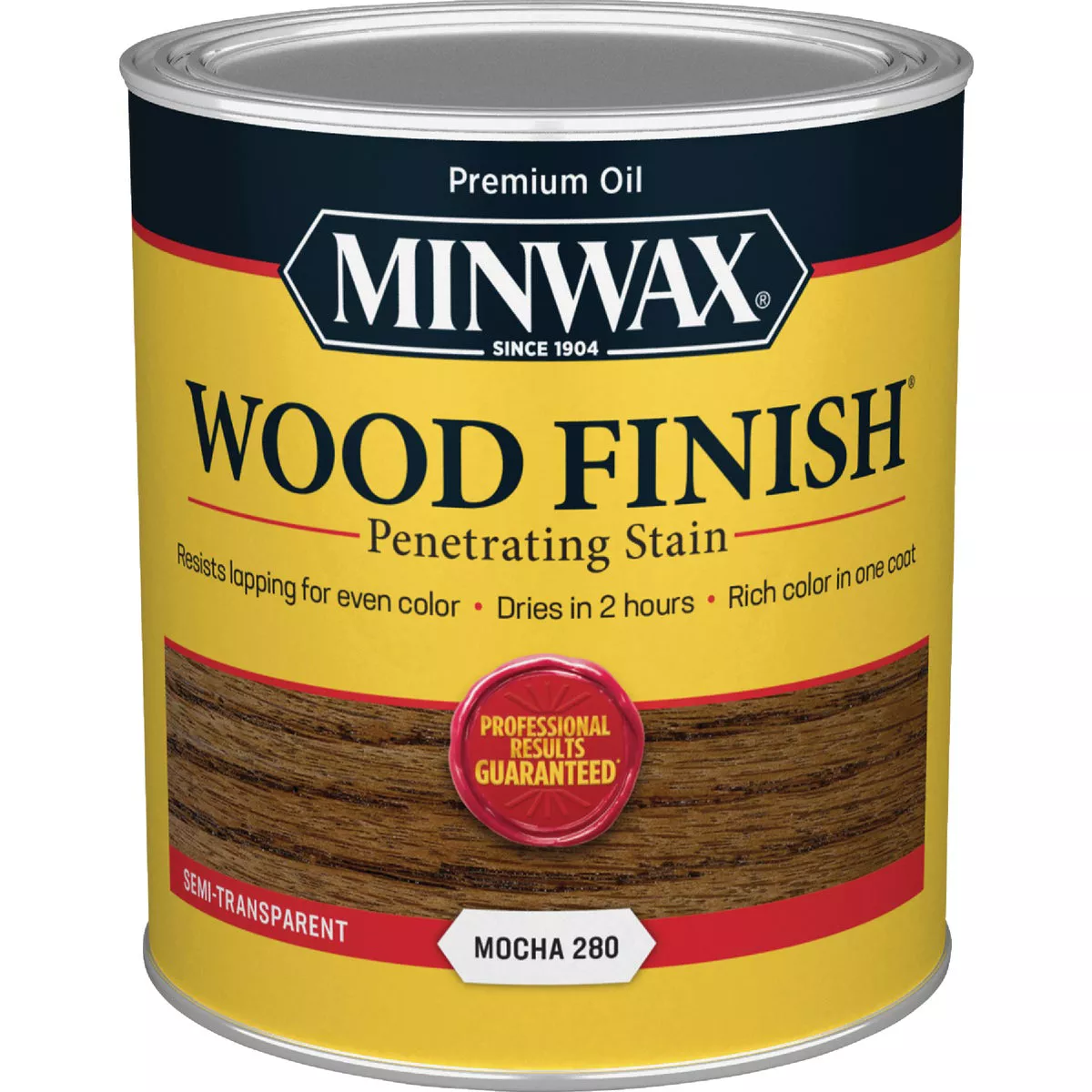 Minwax Wood Finish Penetrating Stain, Mocha, 1 Qt. - photo 7