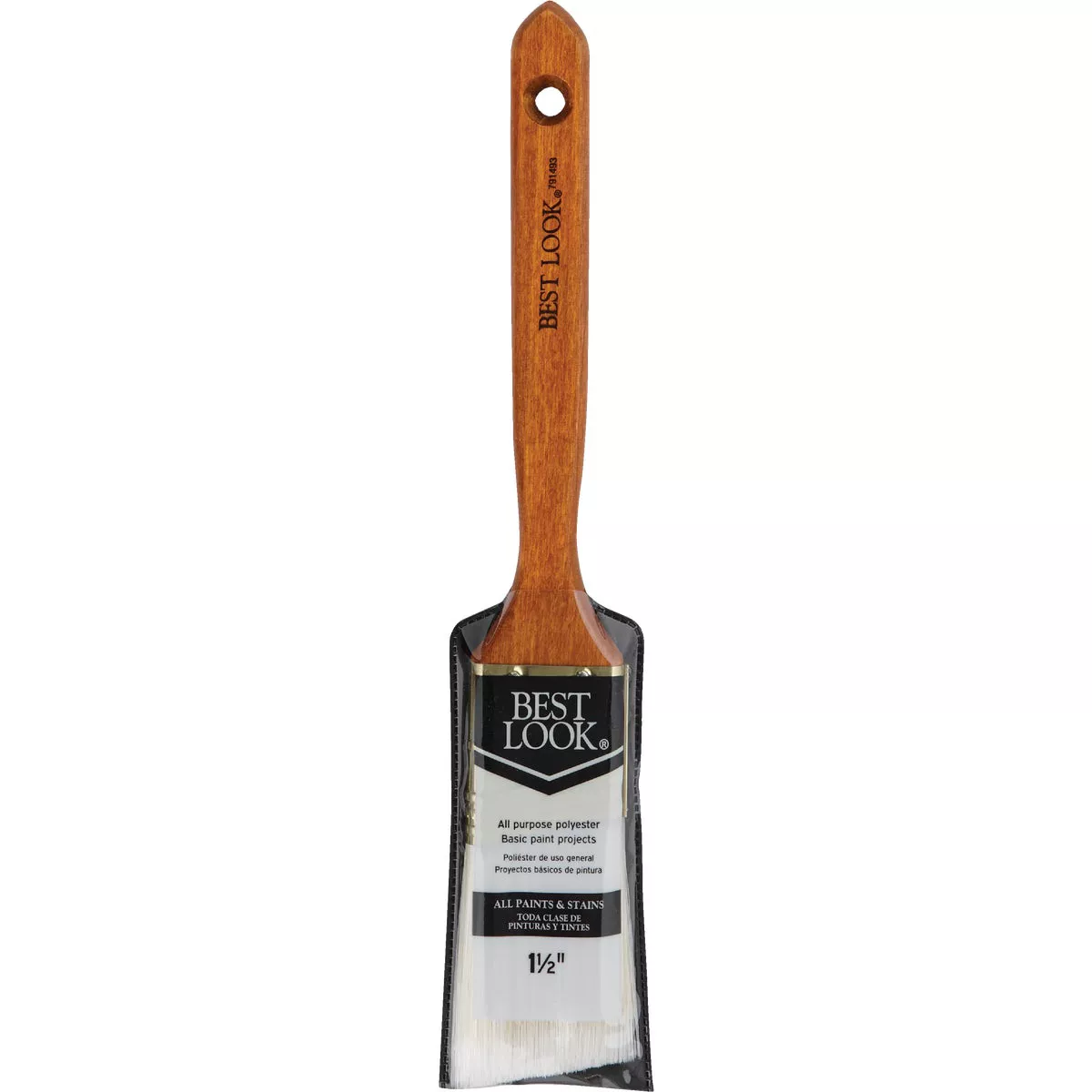 Best Look General Purpose 1.5 In. Angle Polyester Paint Brush - photo 2