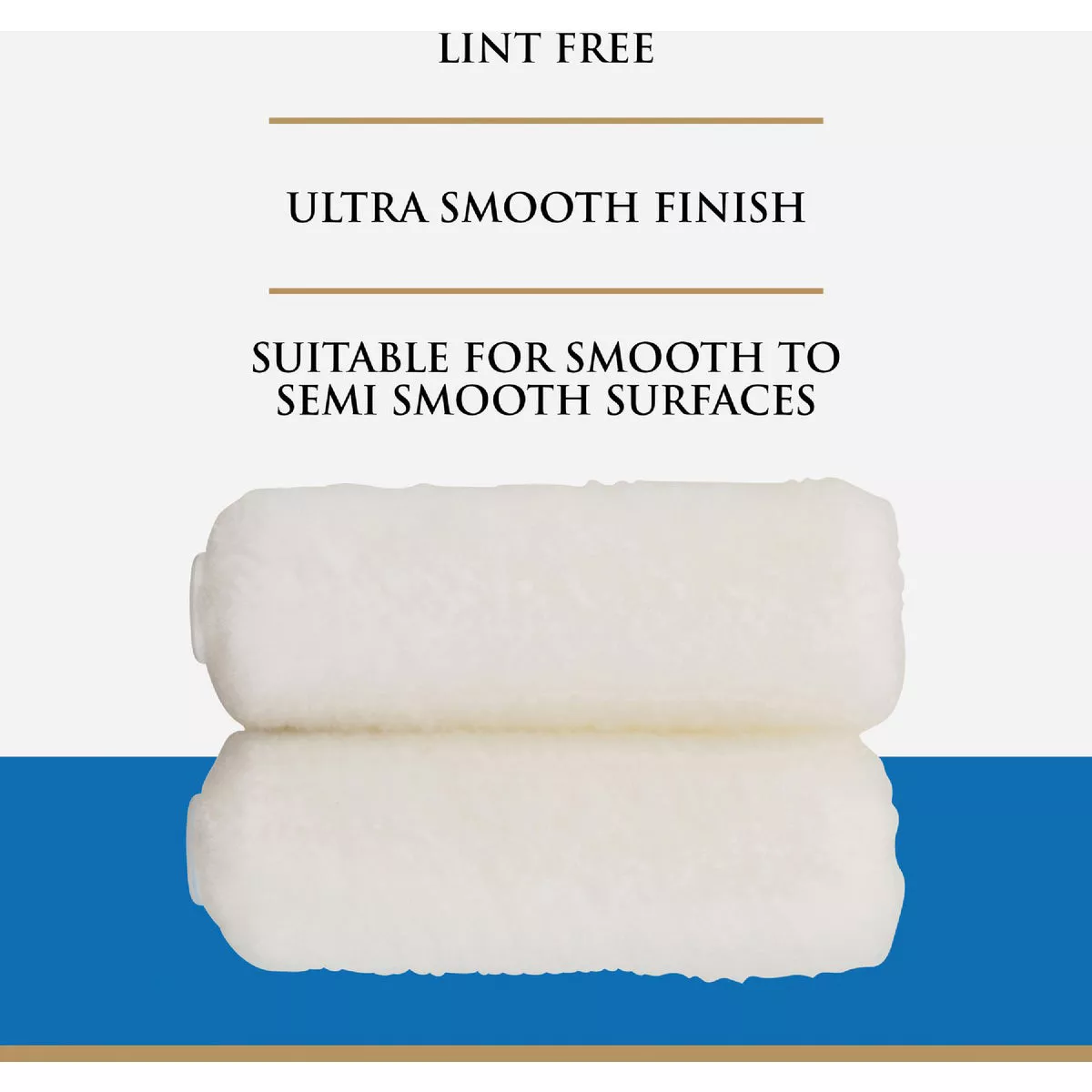 Linzer Pro Edge 6 In. x 3/8 In. Mini Microfiber Roller Cover (2-Pack) - photo 6
