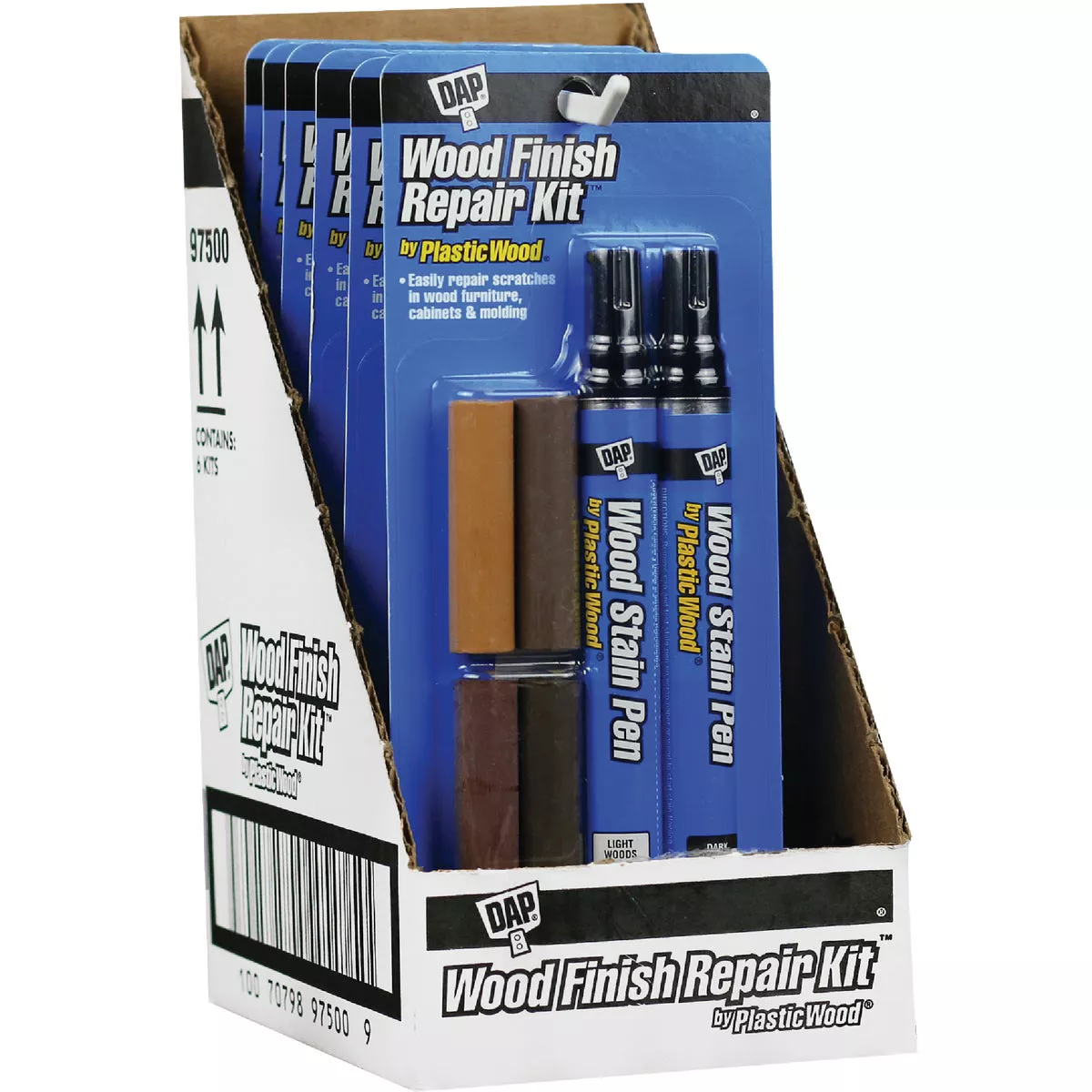 DAP Plastic Wood 6-Color Wood Finish Repair Kit - photo 2