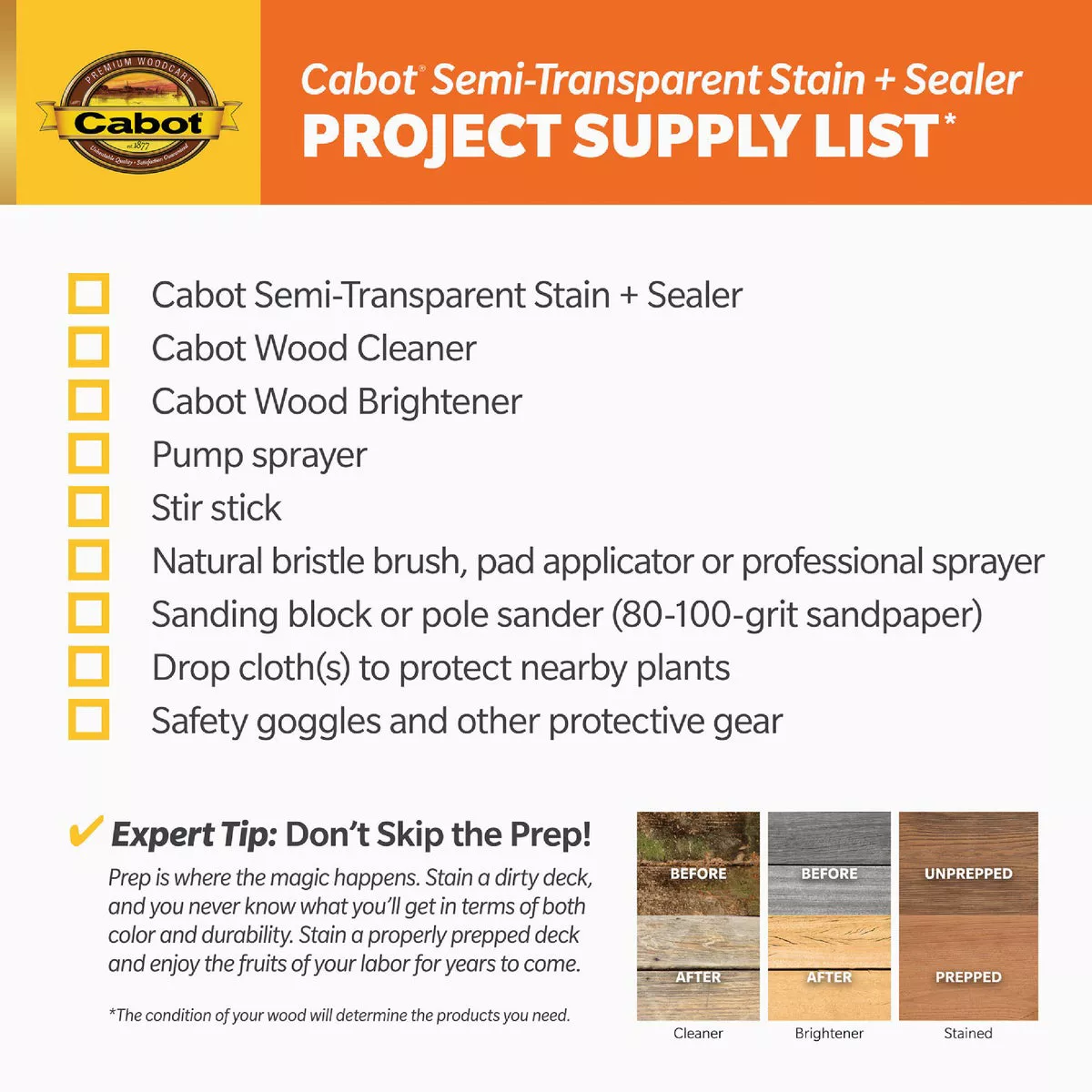 Cabot Semi-Transparent Deck & Siding Exterior Stain & Sealer, 0306 Neutral Base, 1 Gal. - photo 4