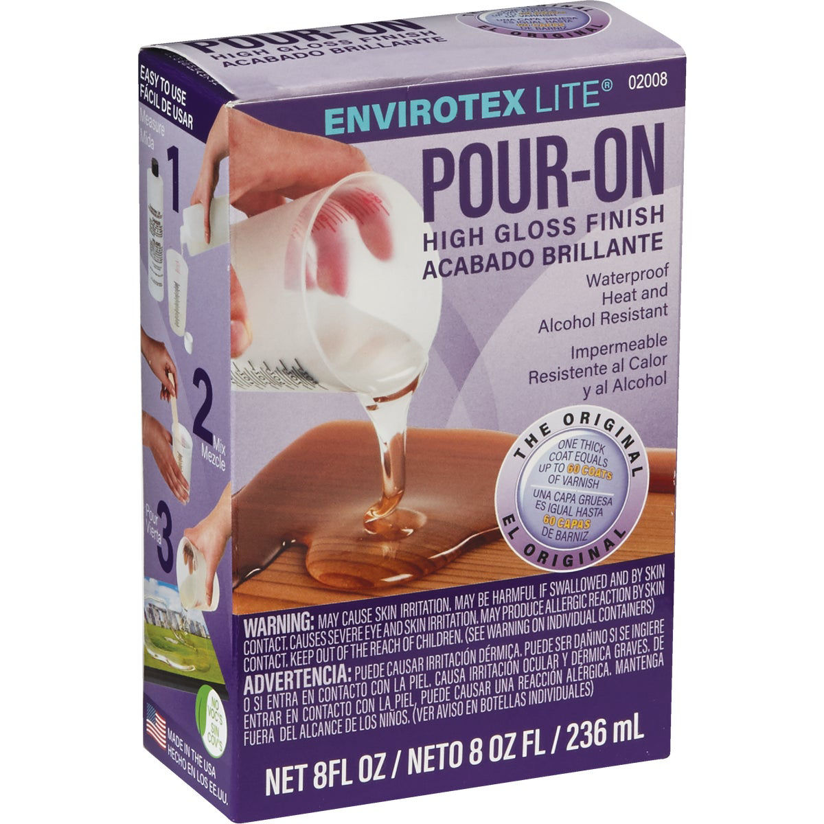 Envirotex Lite Pour-On 8 Oz. High Gloss Finish | Do it Best