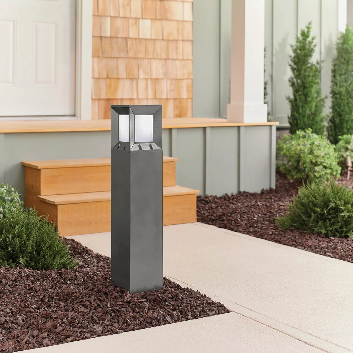 Krylon Rust Tough DTM Oil-Based Gloss Rust Control Enamel, Gray, 1 Gal. - photo 2