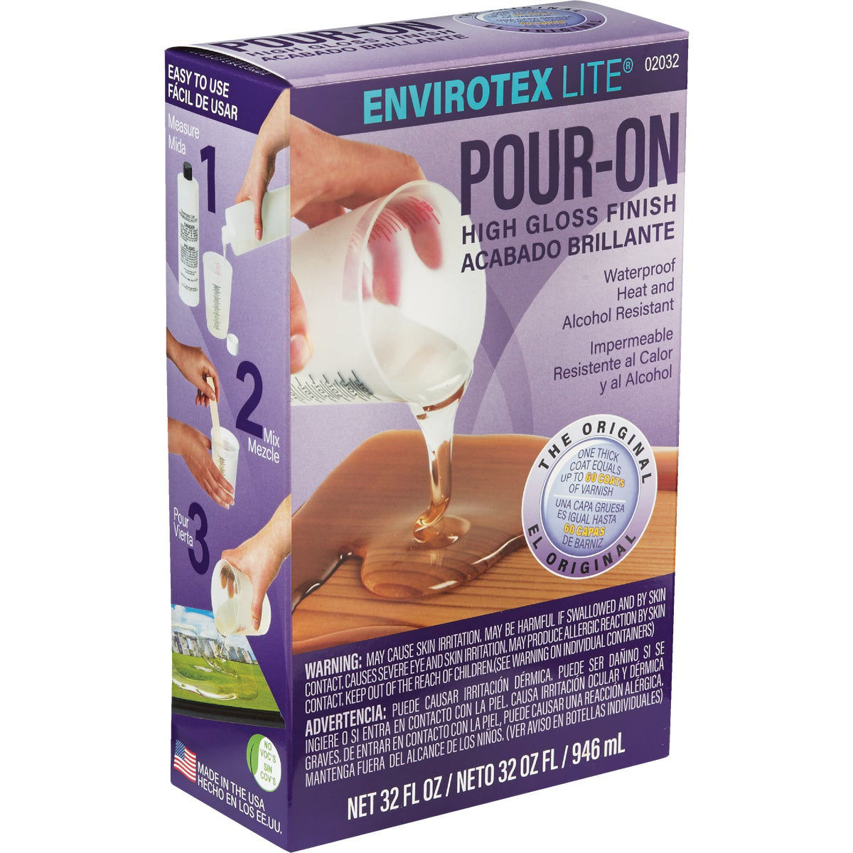 Envirotex Lite Pour-On 32 Oz. High Gloss Finish | Do it Best