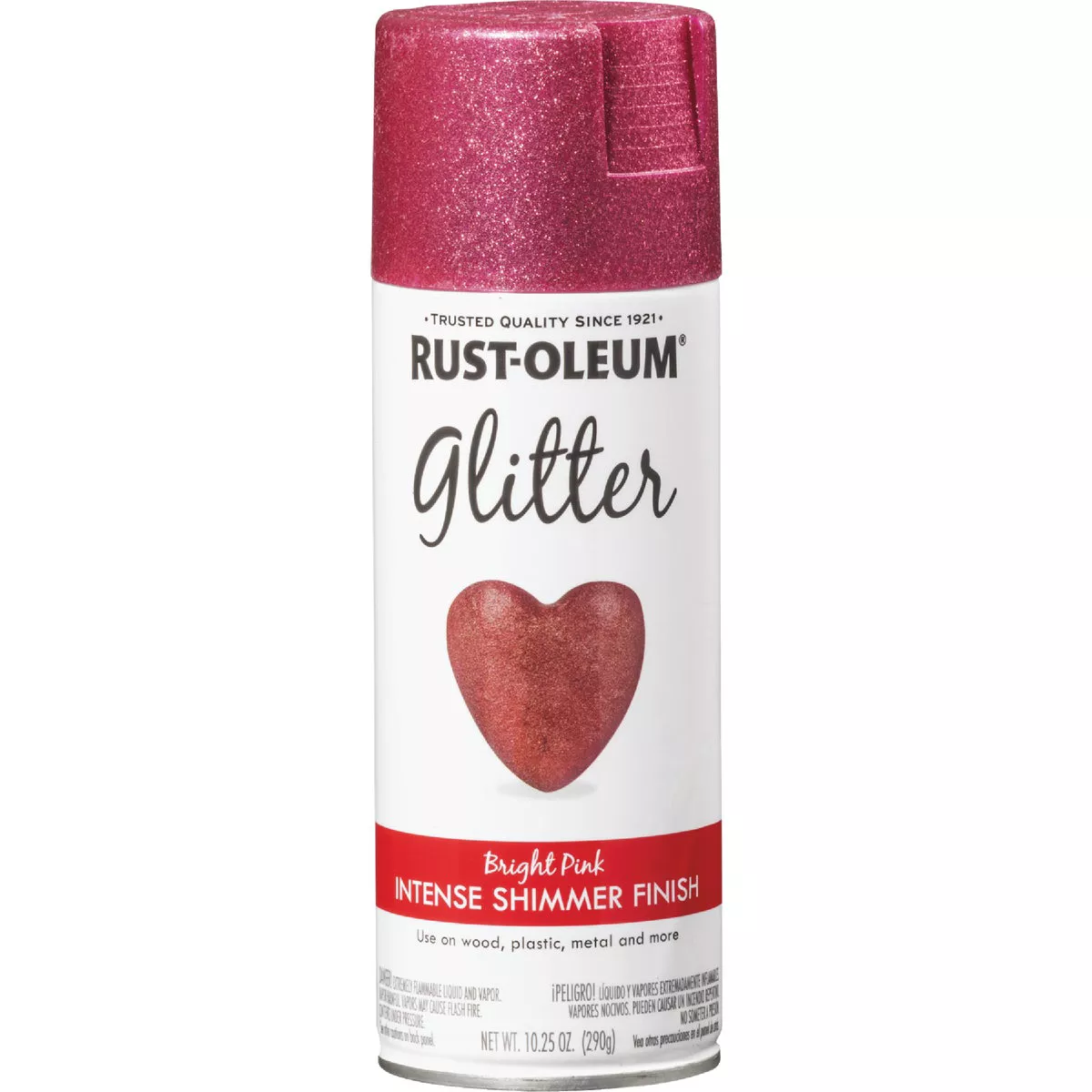 Rust-Oleum 10.25 Oz. Bright Pink Glitter Spray Paint - photo 3