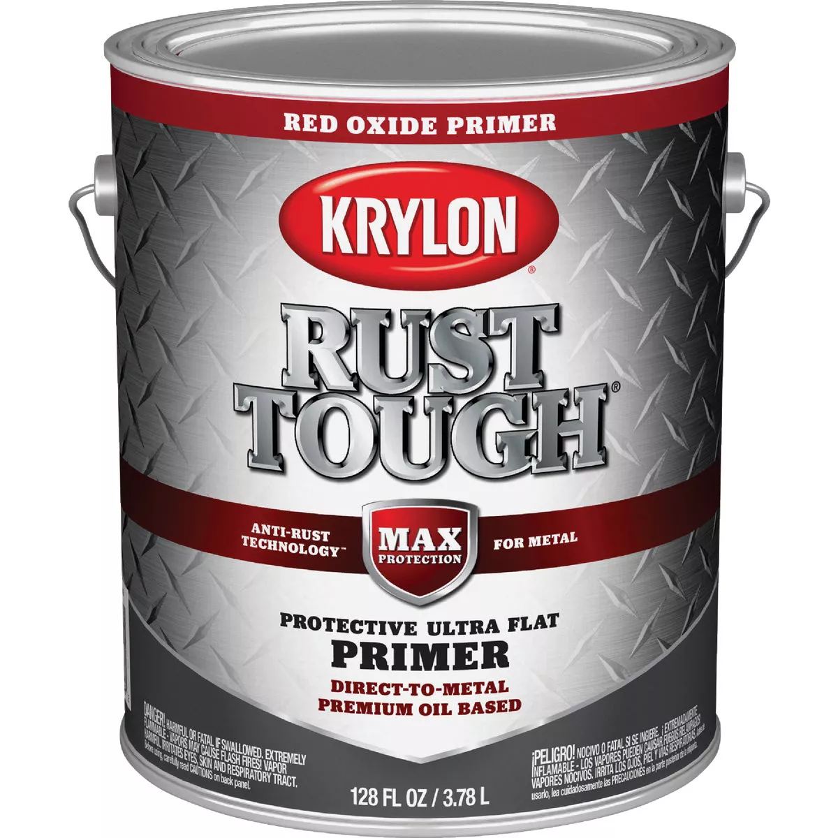 Krylon Rust Tough Primer, Red Oxide, 1 Gal. - photo 2