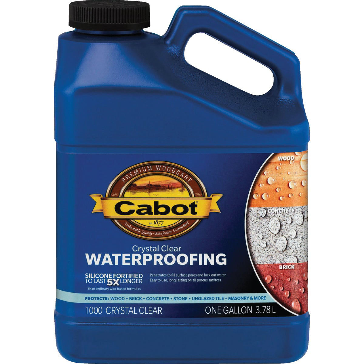 Cabot Clear Silicone Waterproofing Sealer, 1 Gal. Do it Best