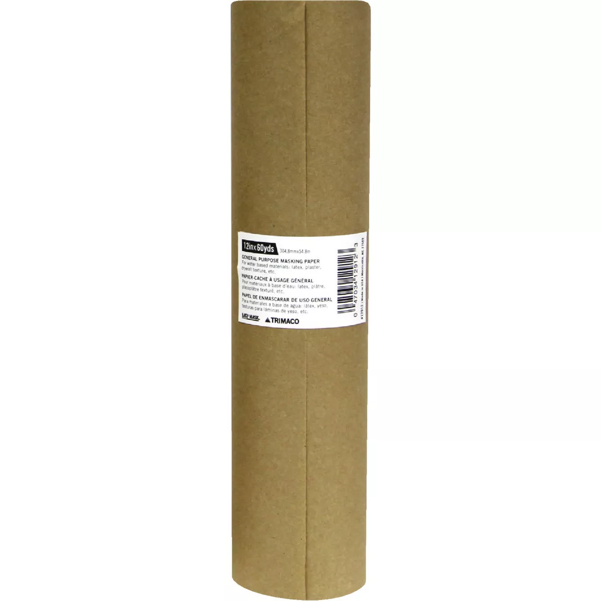 Trimaco Easy Mask 12 In. x 180 Ft. Brown General Purpose Masking Paper