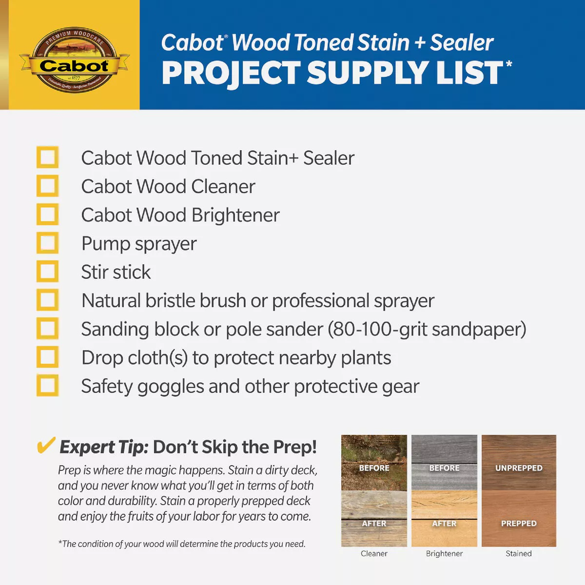 Cabot Alkyd/Oil Base Wood Toned Deck & Siding Stain, 3002 Cedar, 1 Gal. - photo 6