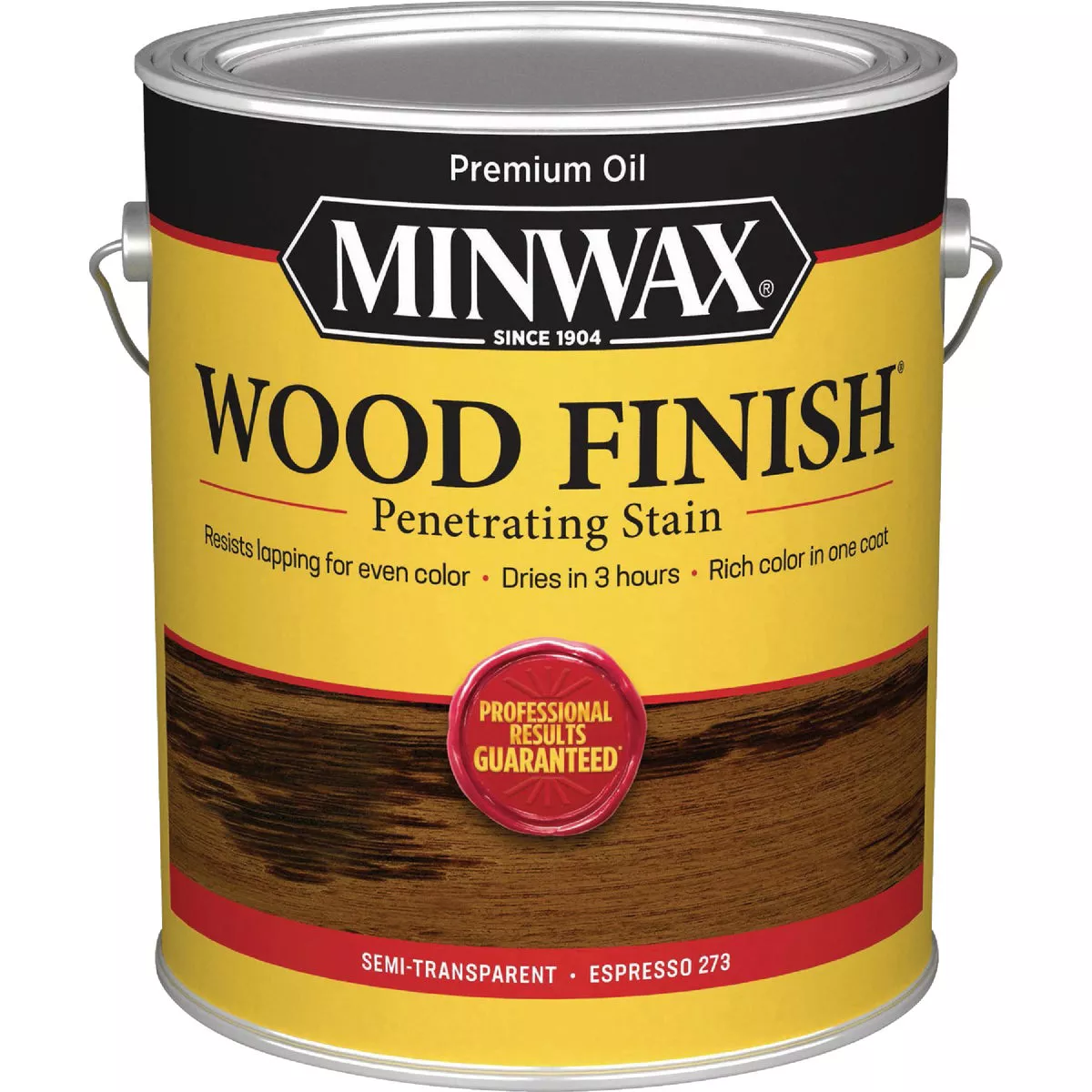 Minwax Wood Finish VOC Penetrating Stain, Espresso, 1 Gal.