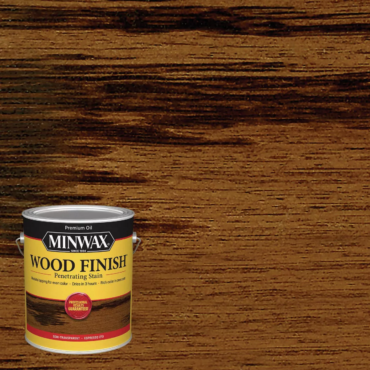 Minwax Wood Finish VOC Penetrating Stain, Espresso, 1 Gal. - photo 2