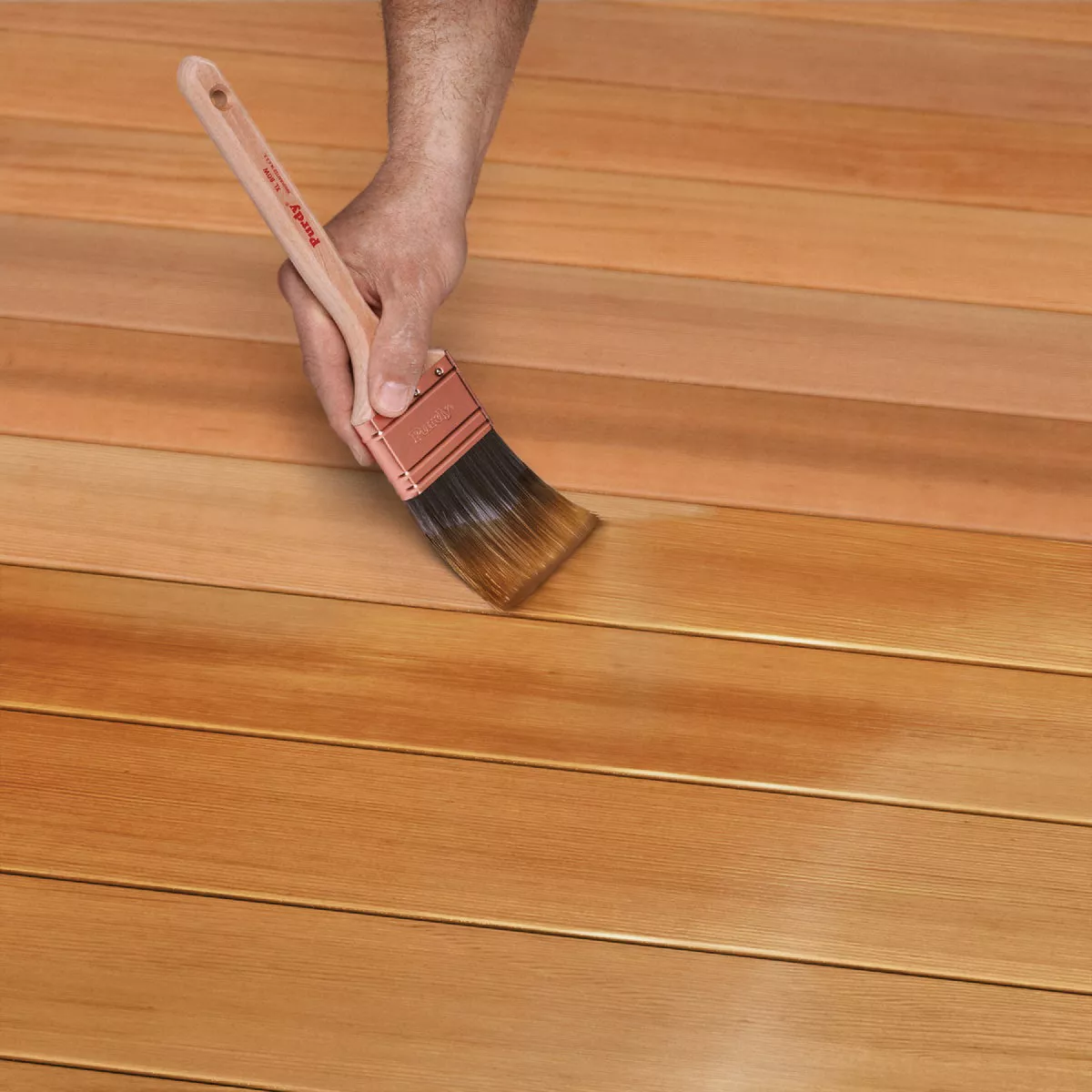 Cabot Alkyd/Oil Base Wood Toned Deck & Siding Stain, 3004 Heartwood, 1 Gal. - photo 7