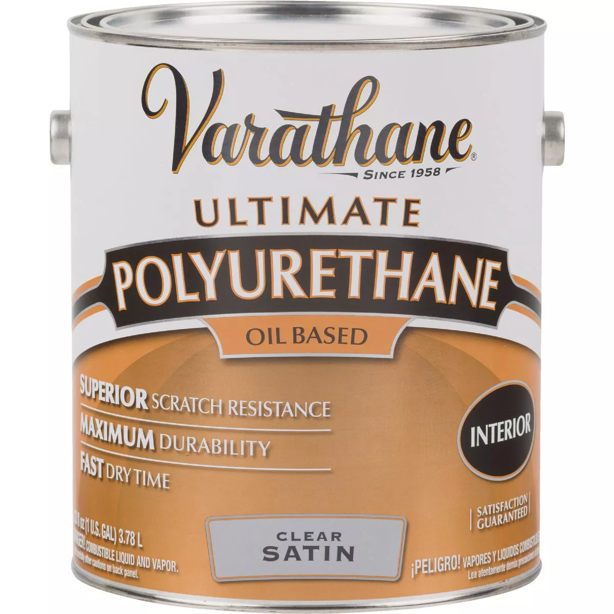 Varathane Satin Clear 275 VOC Oil-Based Interior Polyurethane, 1 Gal. - photo 2