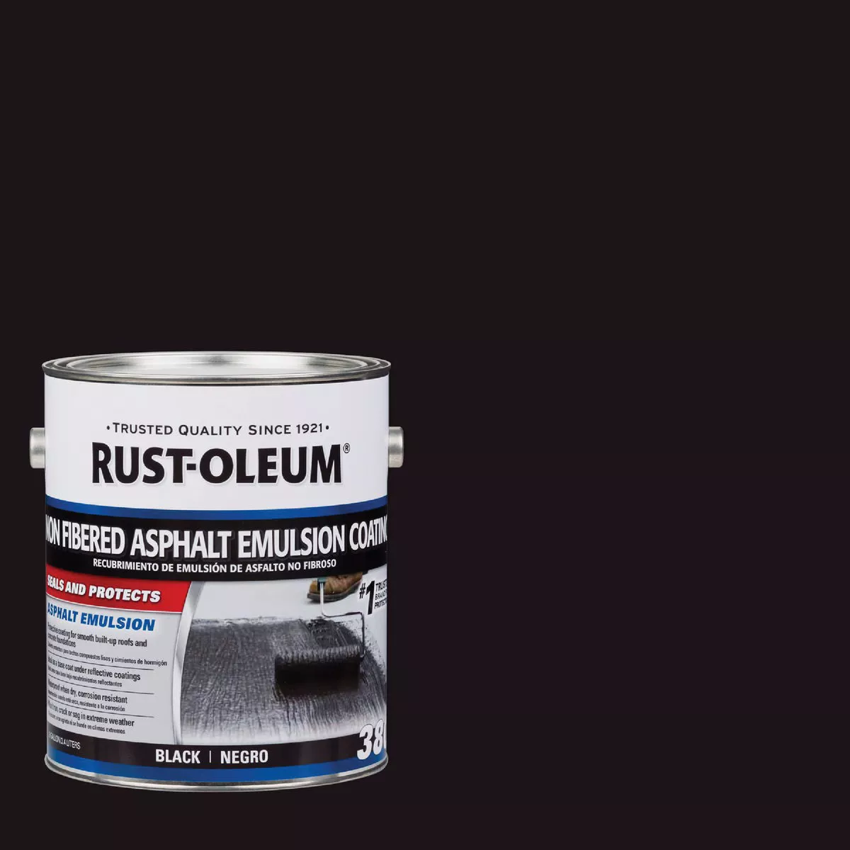 Rust-Oleum 380 1 Gal. Non-Fibered Asphalt Emulsion Coating