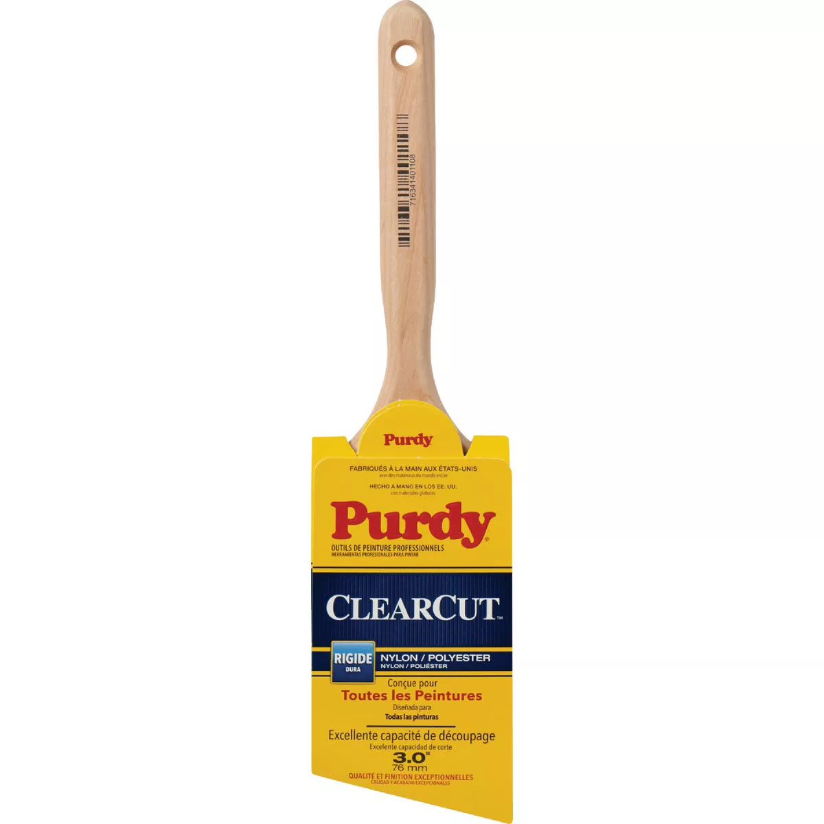 Purdy Clearcut Glide 3 In. Angular Wall Stiff Paint Brush - photo 6