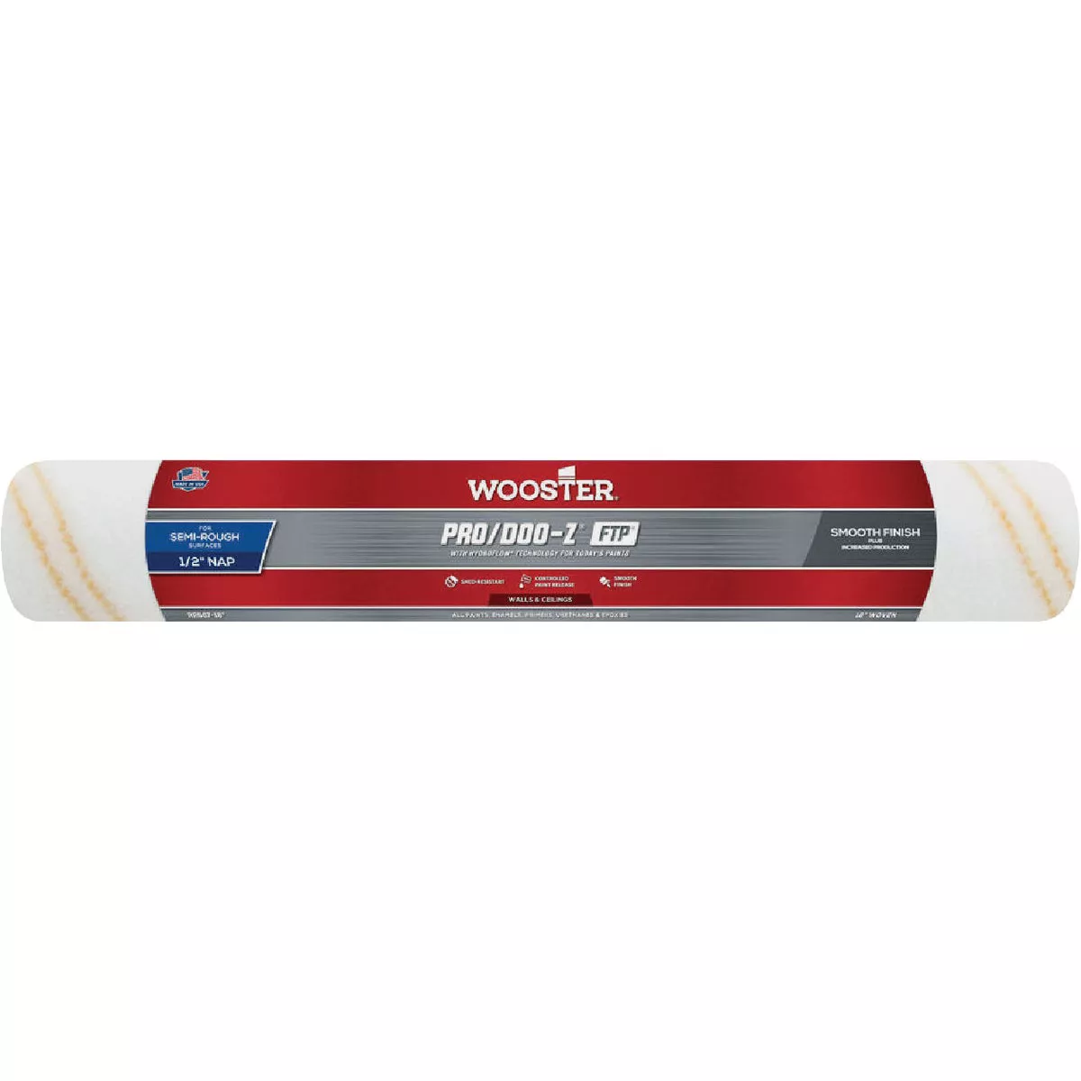Wooster Pro/Doo-Z FTP 18 In. x 1/2 In. Woven Fabric Roller Cover