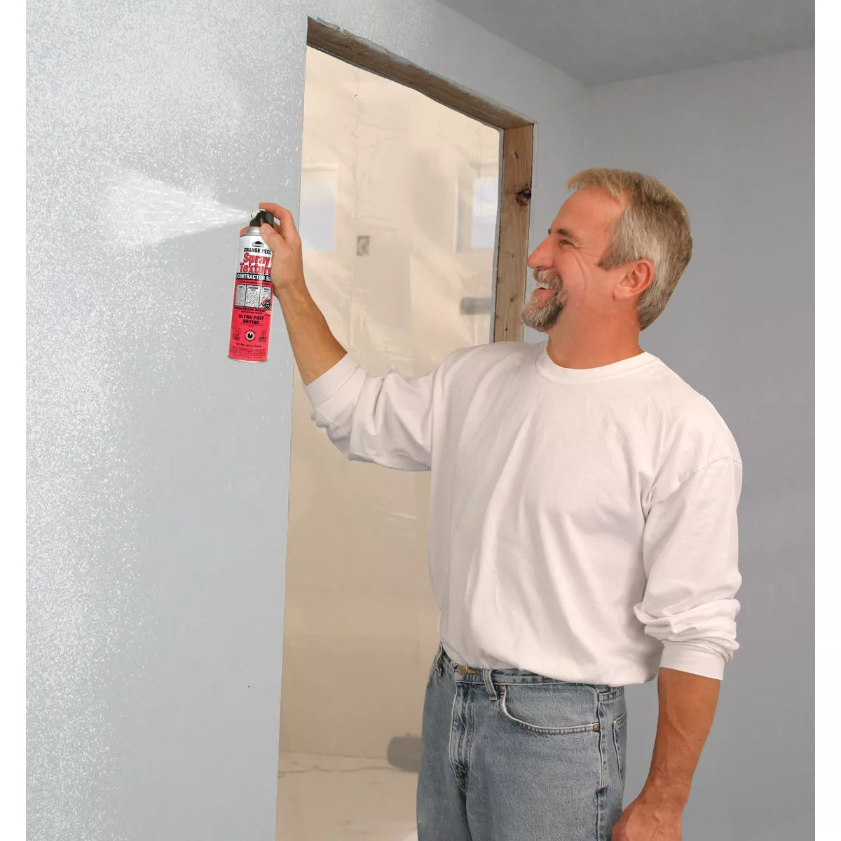 Homax White 10 Oz. Orange Peel and Splatter Spray Texture - photo 2