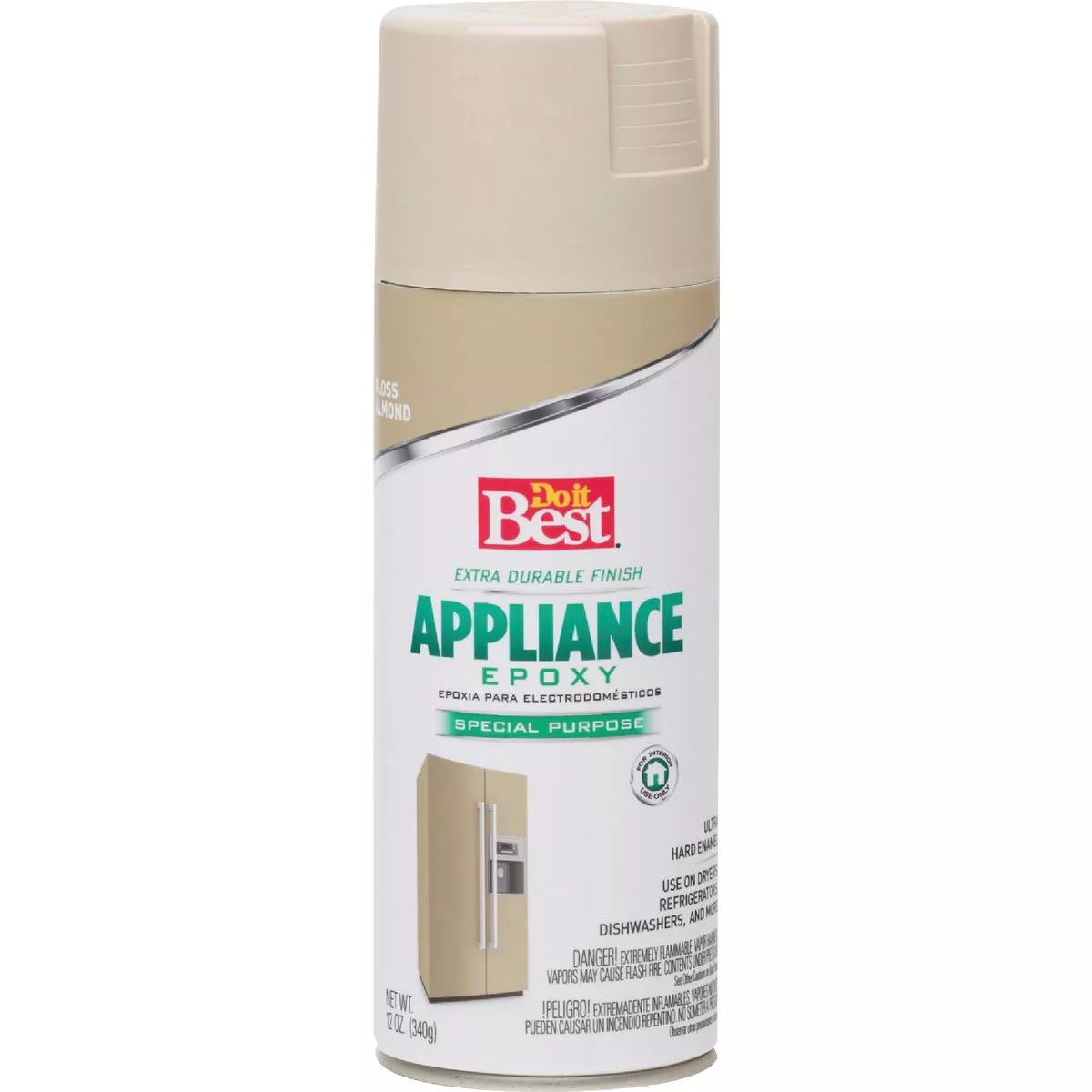 Do it Best Gloss Almond 12 Oz. Appliance Spray Paint - photo 2