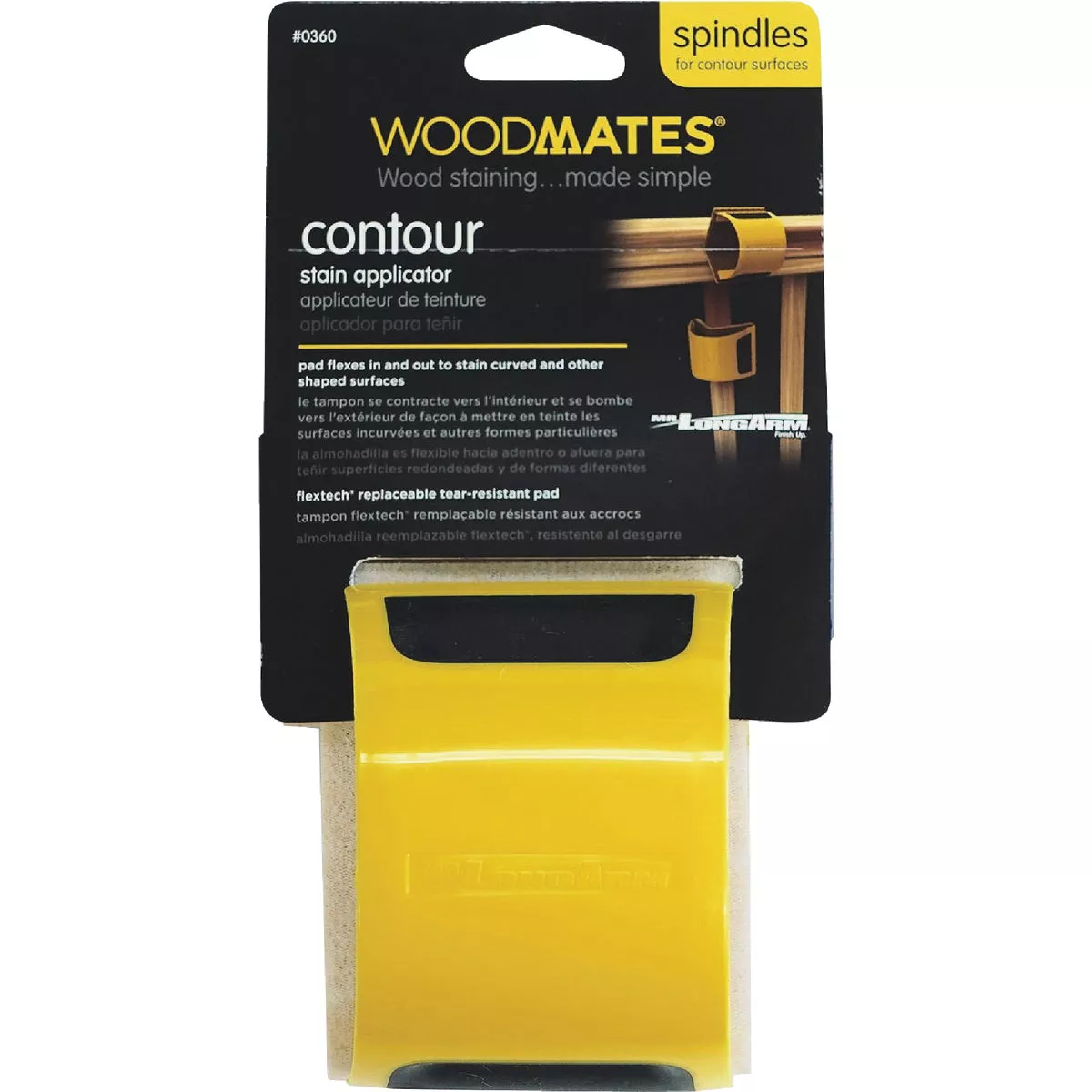 Mr. LongArm Woodmates Contour Stain Applicator - photo 5