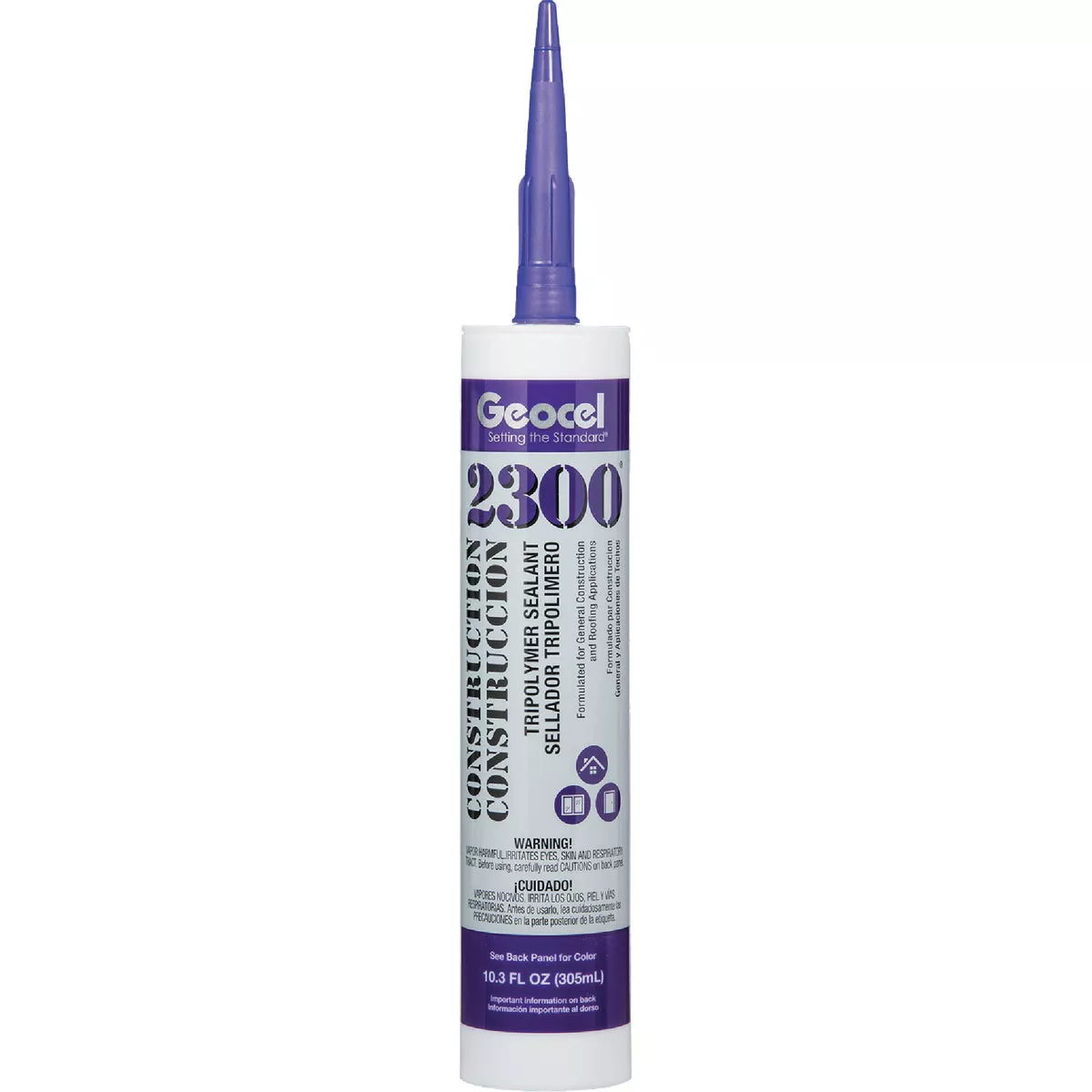 Geocel 2300 10.3 Oz. Cedar Construction Tripolymer Sealant (Plastic Cartridge)