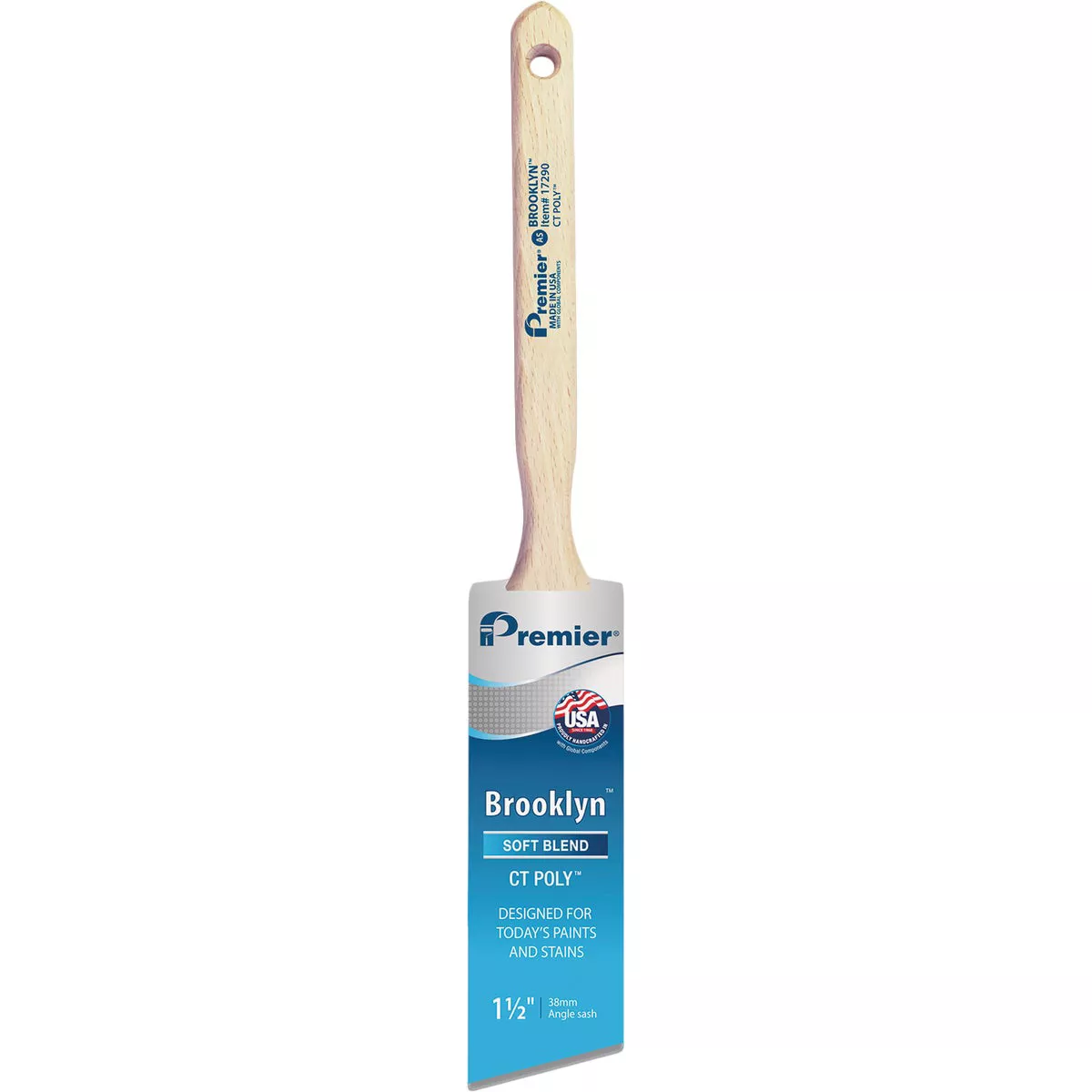 Premier Brooklyn 1-1/2 In. Angle Sash CT Paint Brush