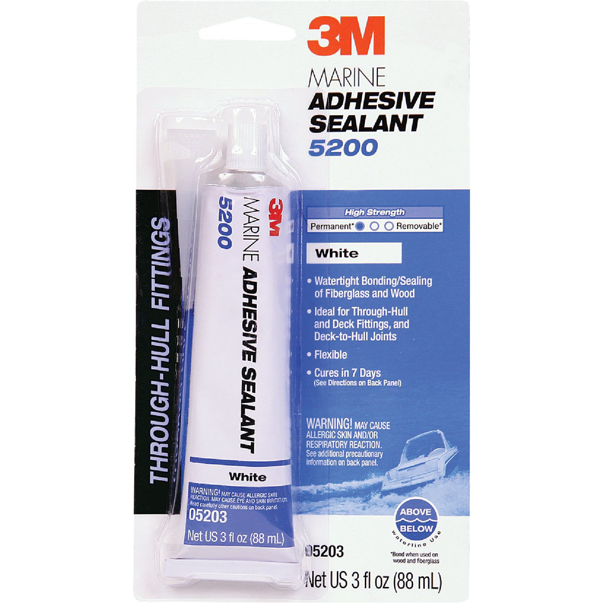 3M 3 Oz. White Marine Adhesive Sealant 5200 Do it Best